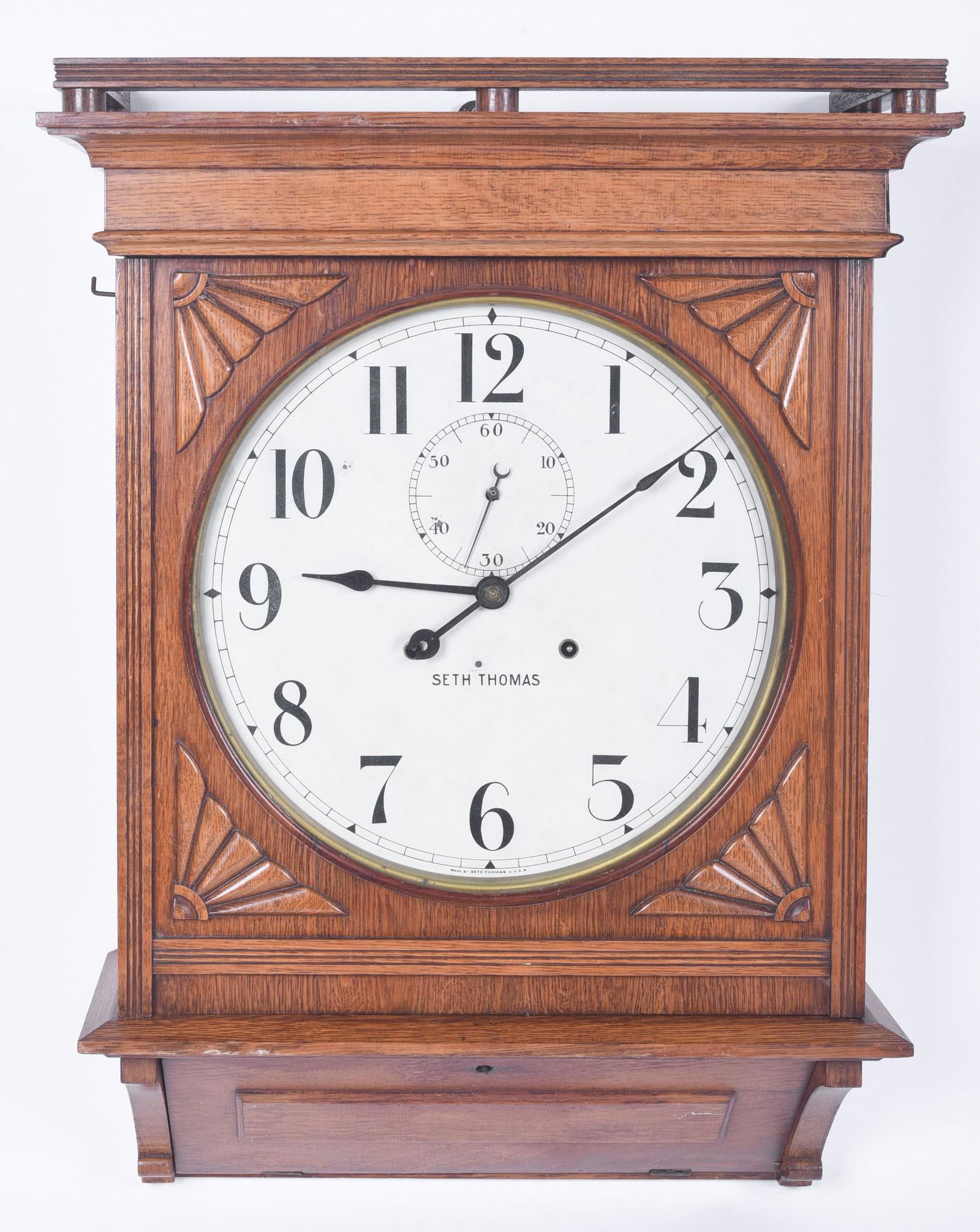 Seth Thomas lobby clock (1 of 4)