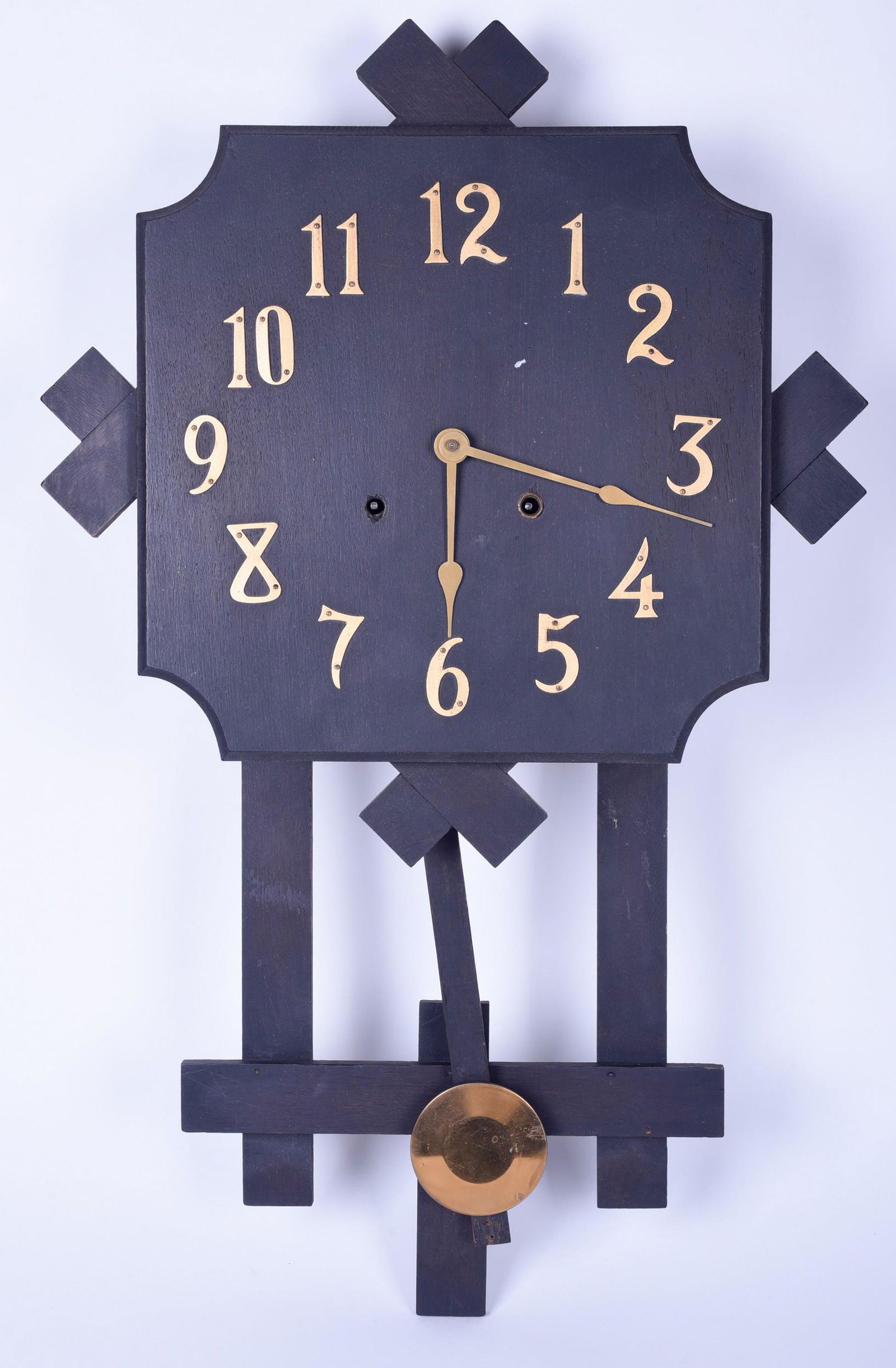 Oak Mission wall clock (1 of 4)