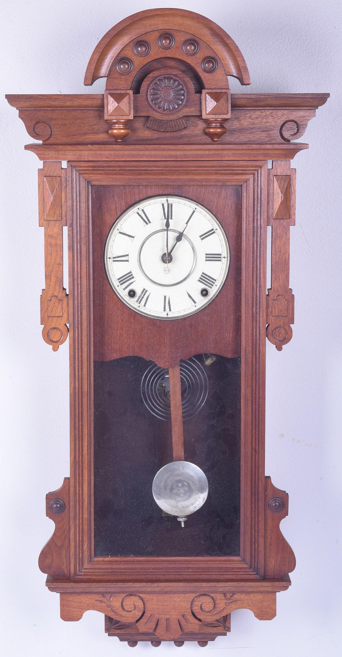 Seth Thomas Panama Eight Day Wall Clock (1 of 5)