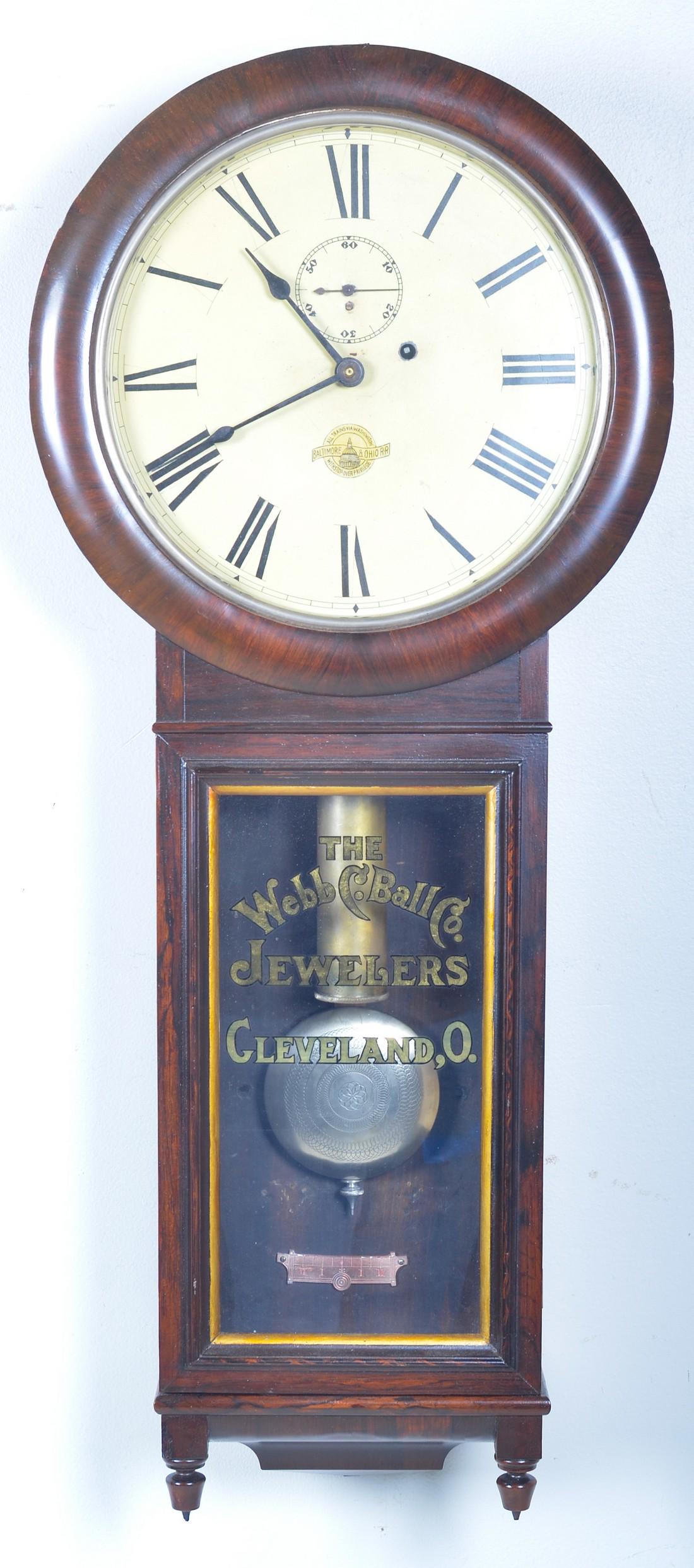 Rosewood Seth Thomas No 2 Weight Regulator (1 of 8)