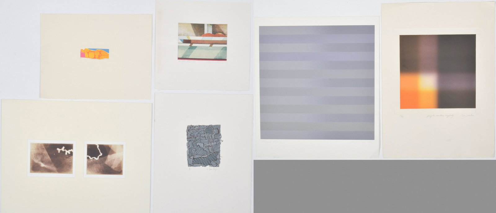 (6) Modern Prints (1 of 10)