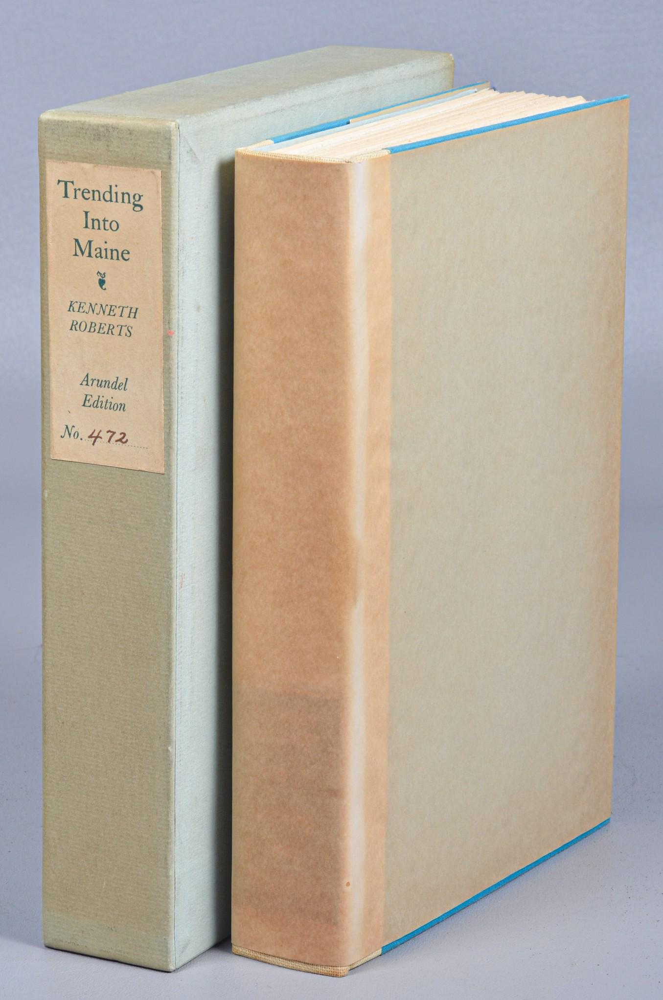 Trending Into Maine (1938), signed by N. C. Wyeth (3665) on Feb 08