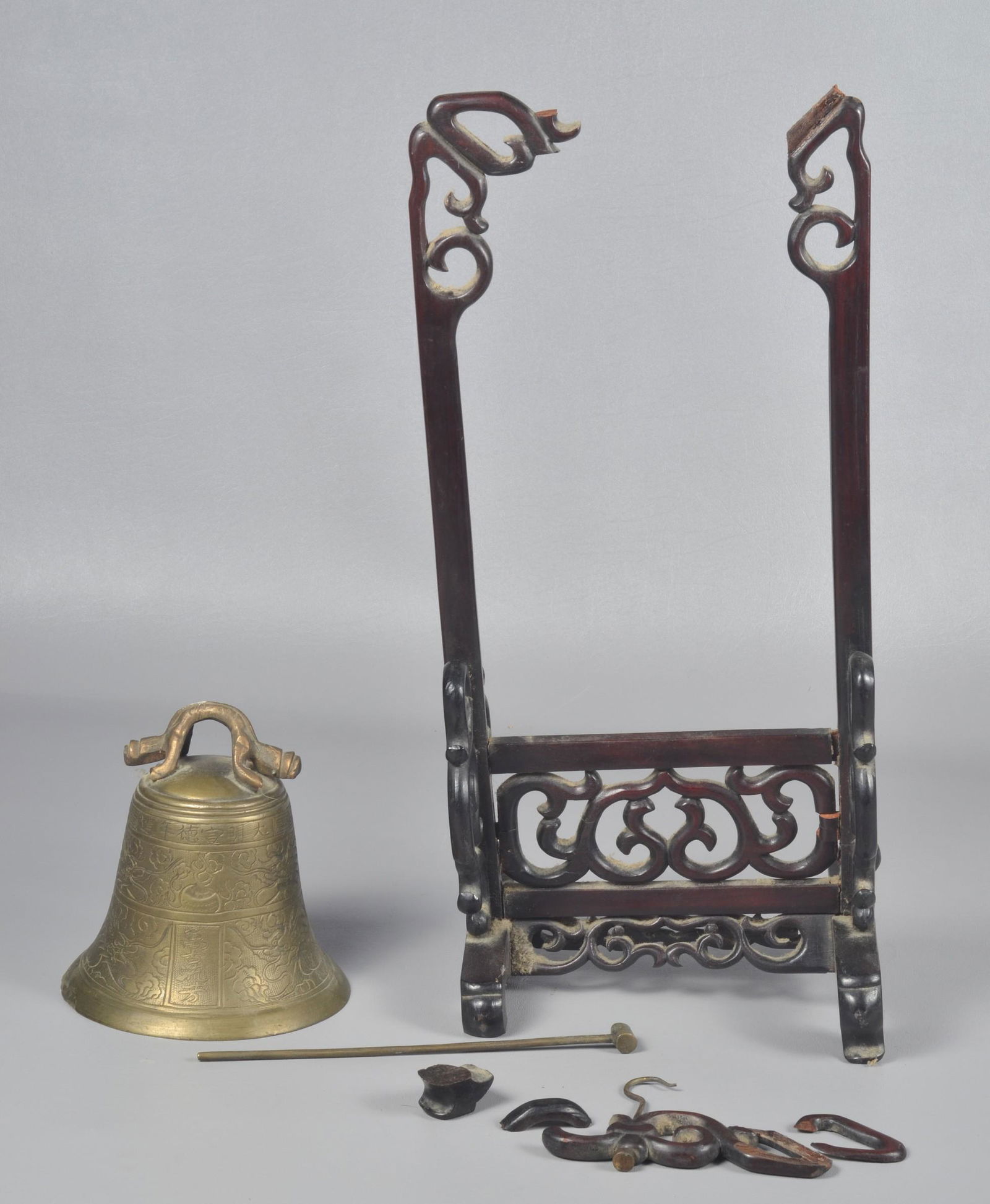 Chinese Brass Temple Bell (1 of 4)