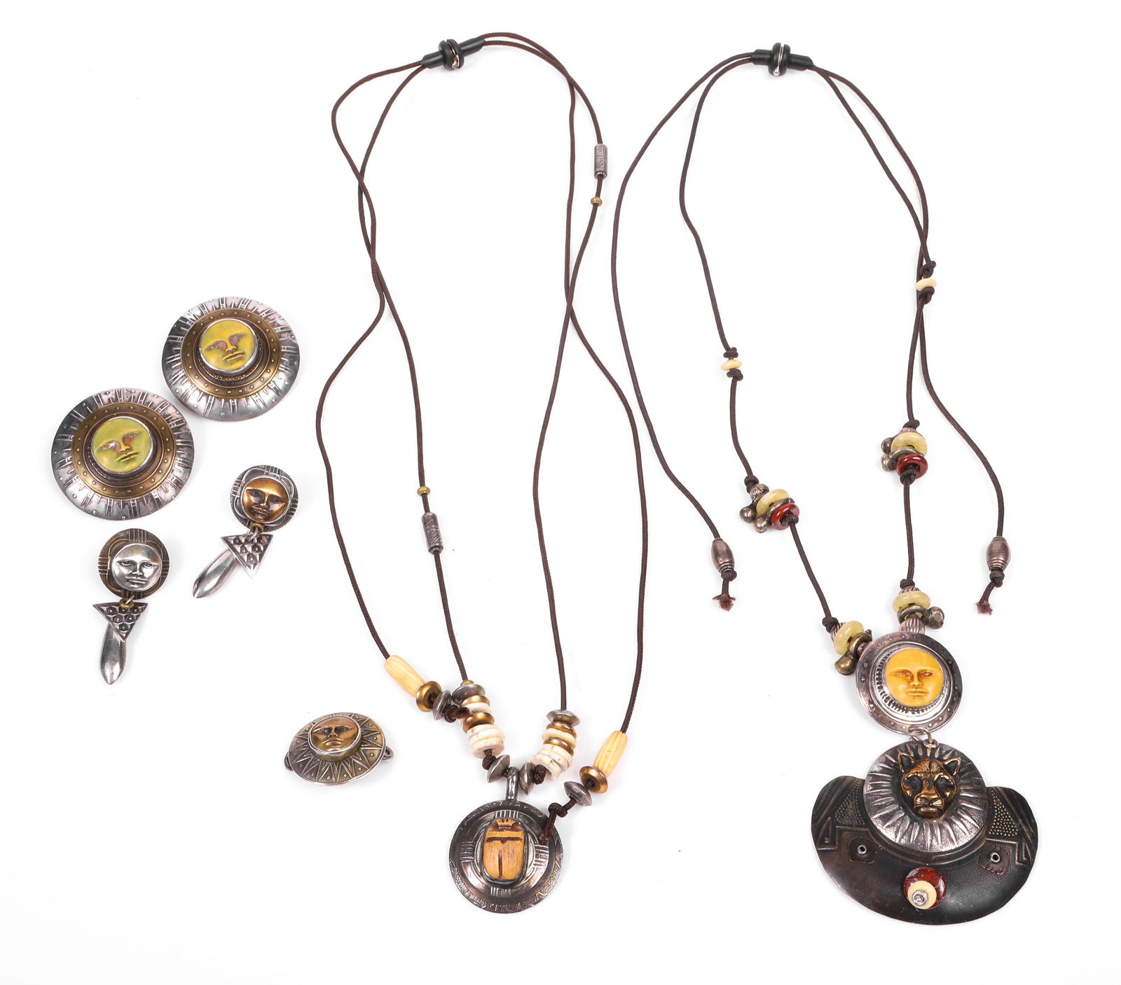 (5) Signed Tabra Earrings and Necklaces (1 of 4)