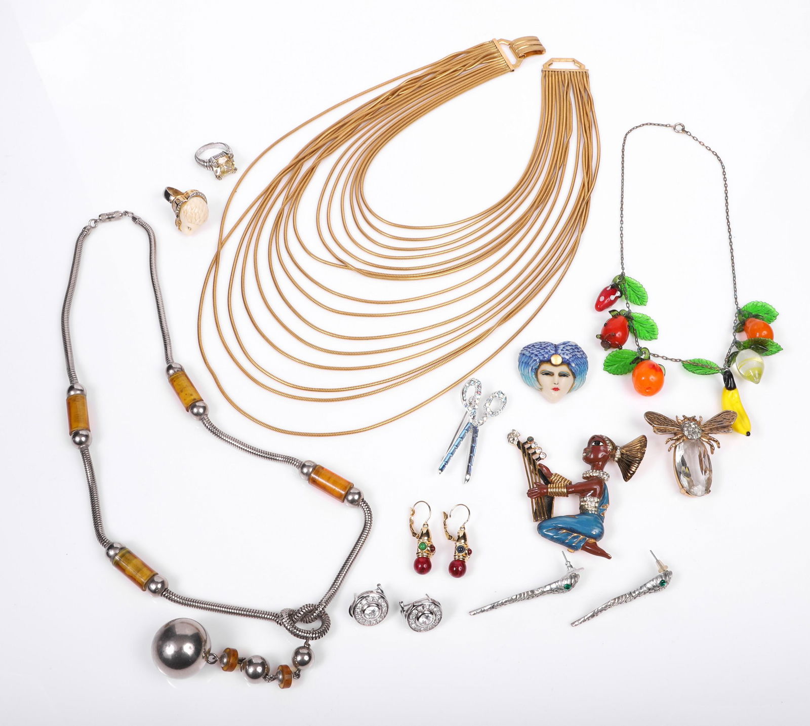 Costume and Designer Jewelry Group (1 of 5)
