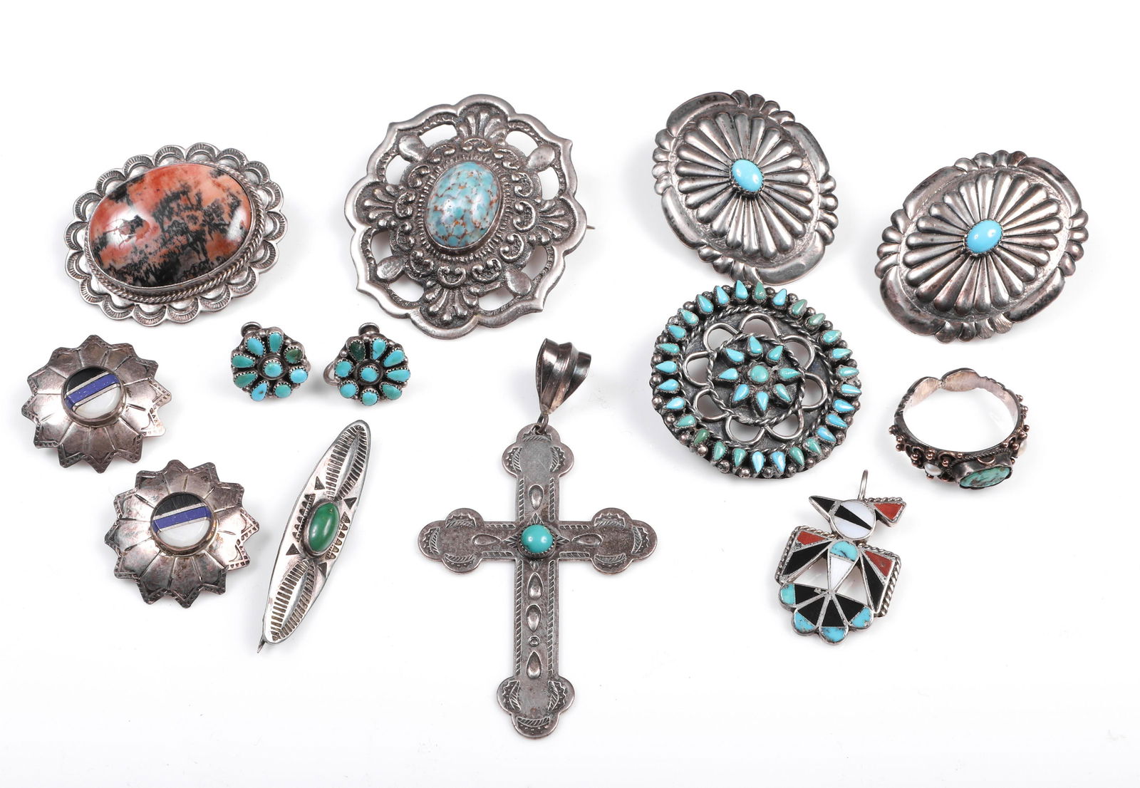 Sterling Southwestern Jewelry Group (1 of 8)