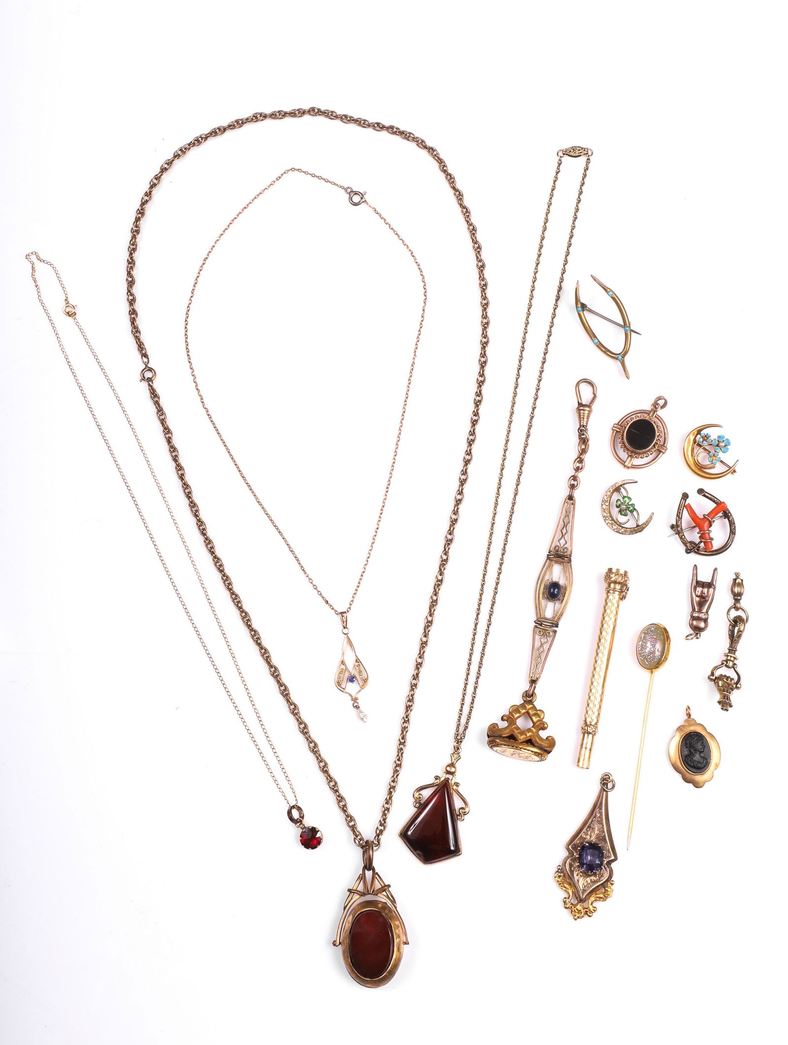 Nouveau and Victorian Jewelry Grouping (1 of 3)
