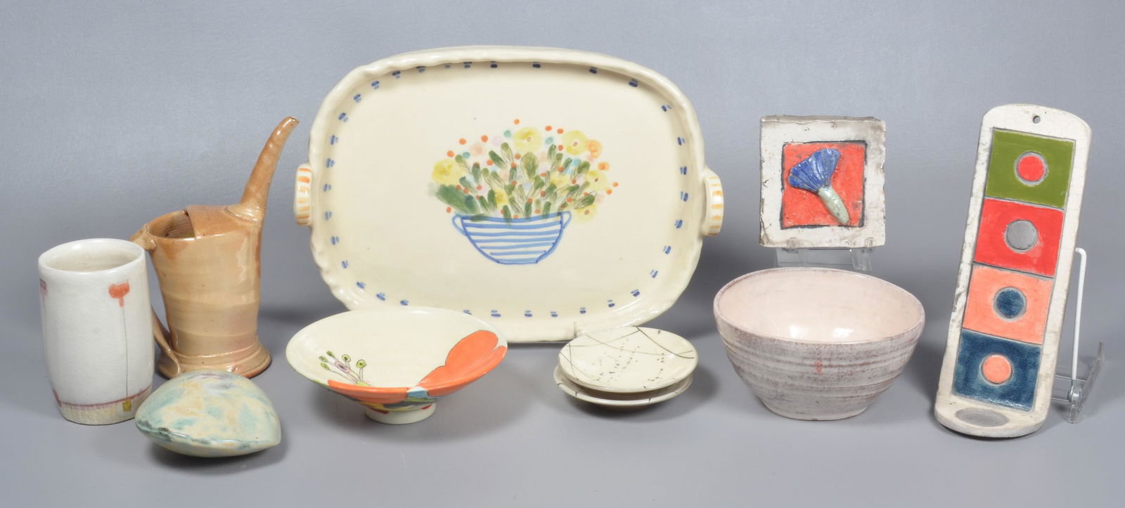 (10) Piece Art Pottery Grouping (1 of 14)