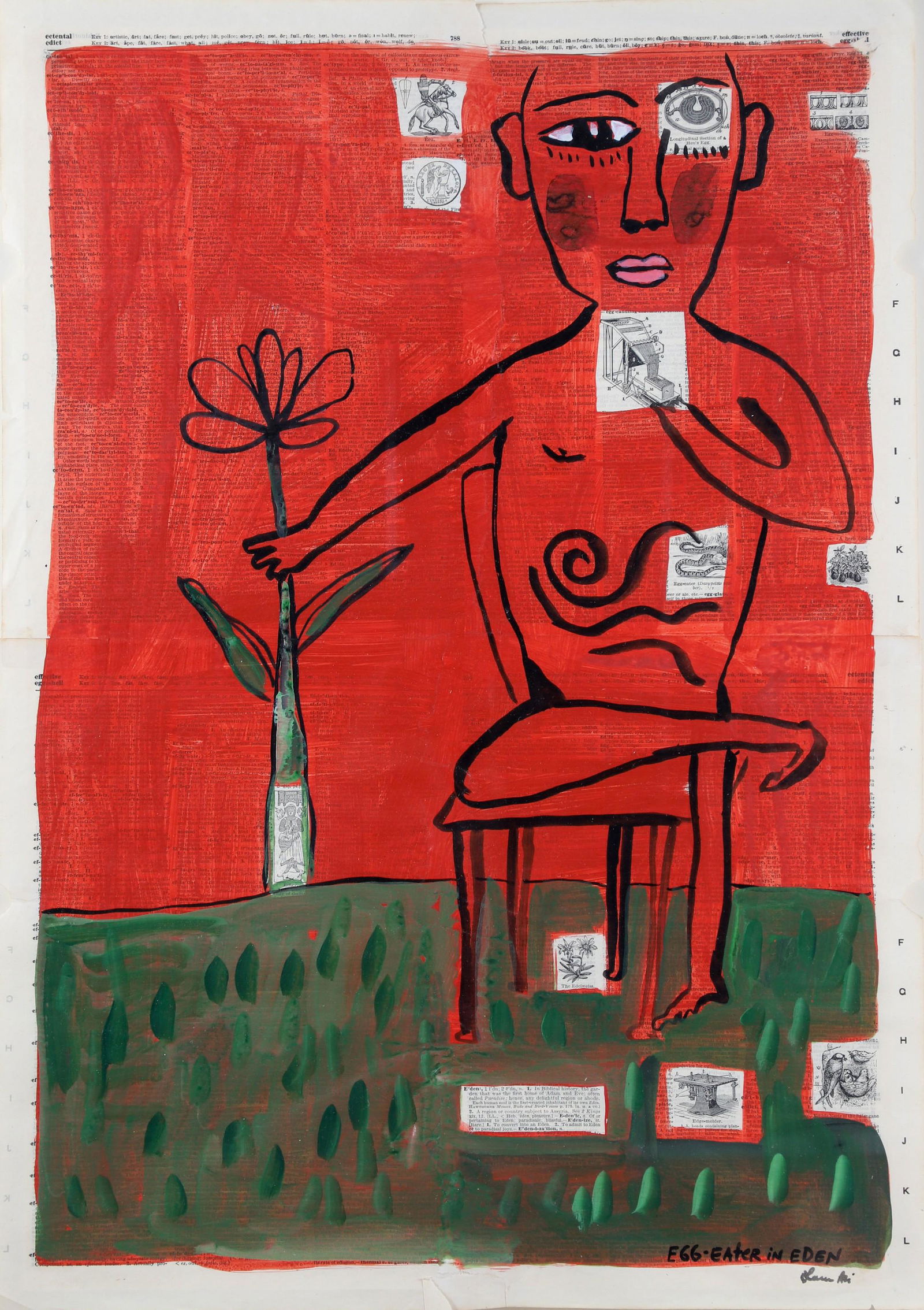 Lauren Ari "Egg Eater in Eden" (1 of 8)