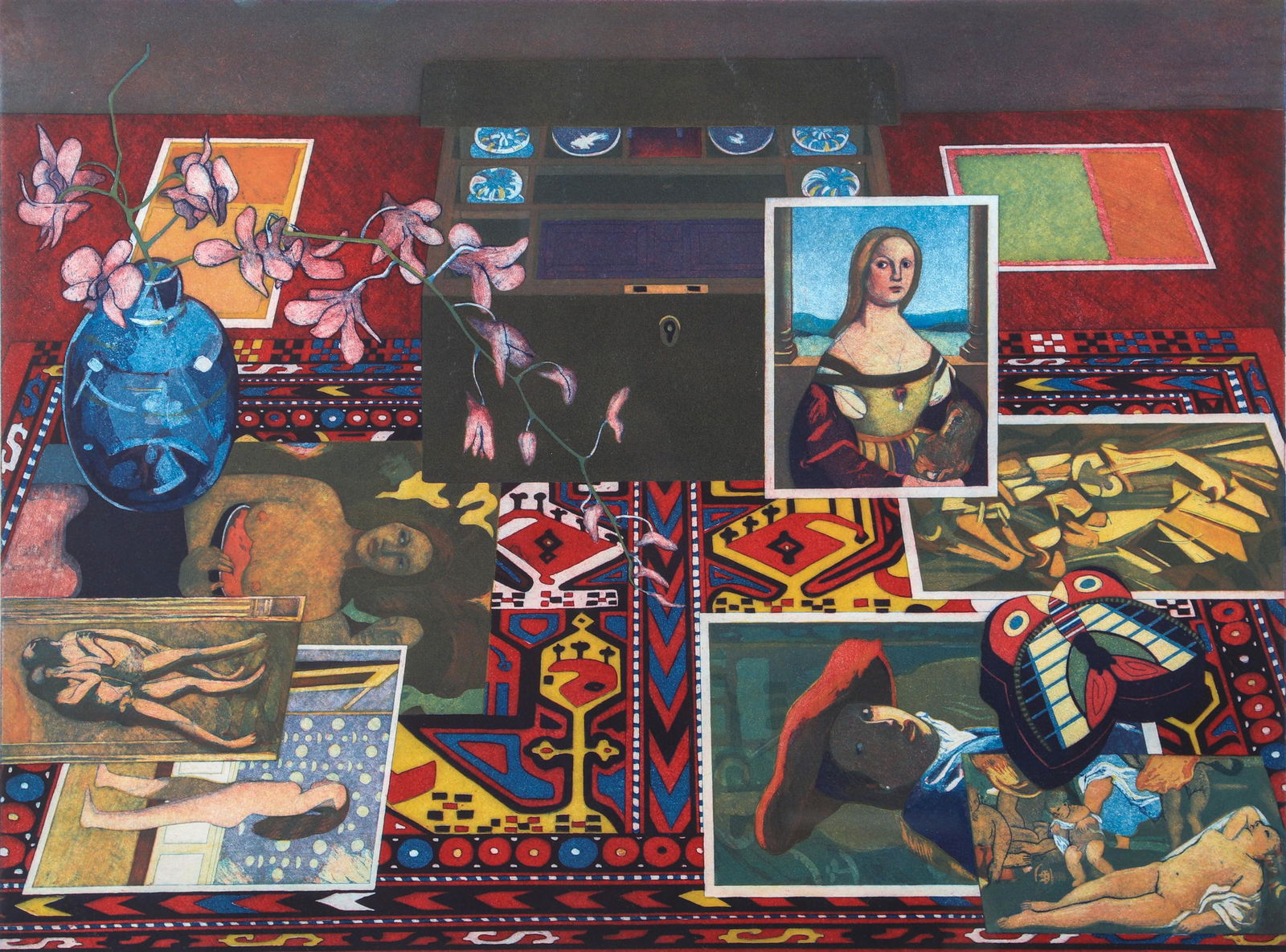 Katja Oxman Etching "Eventually to Embrace" (1 of 3)