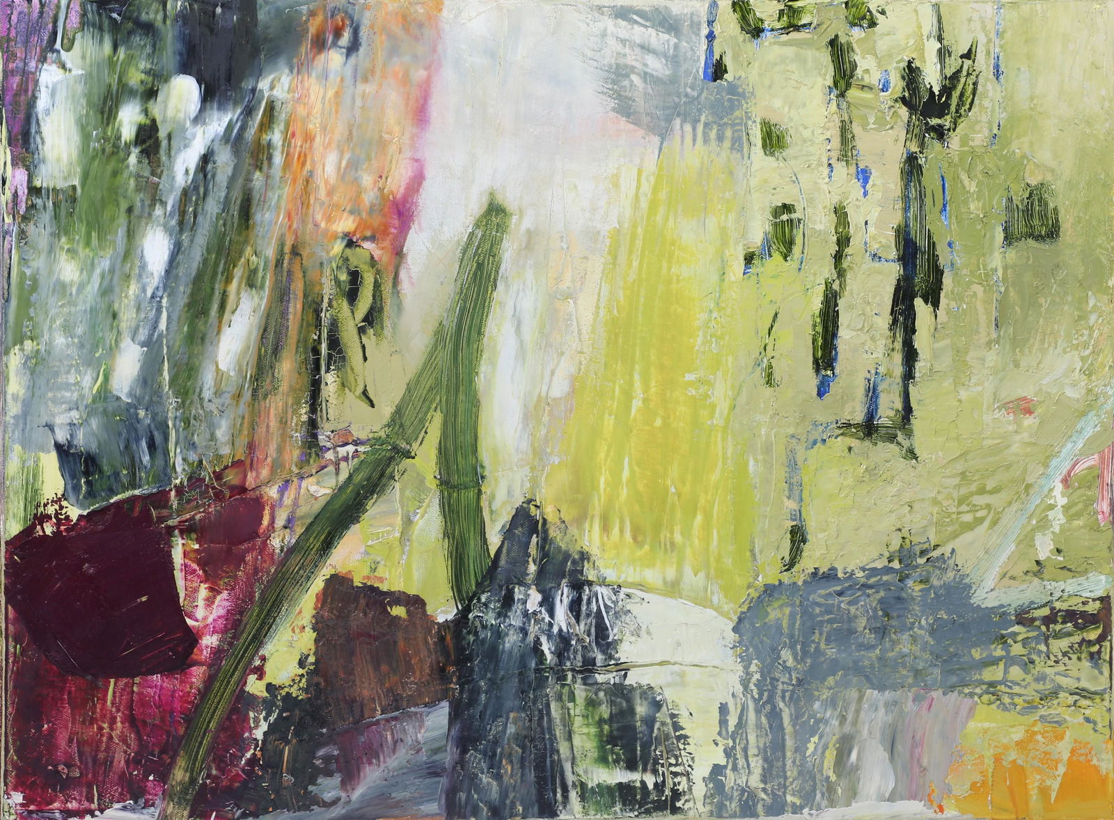 Donald Elder Abstract Painting (1 of 3)