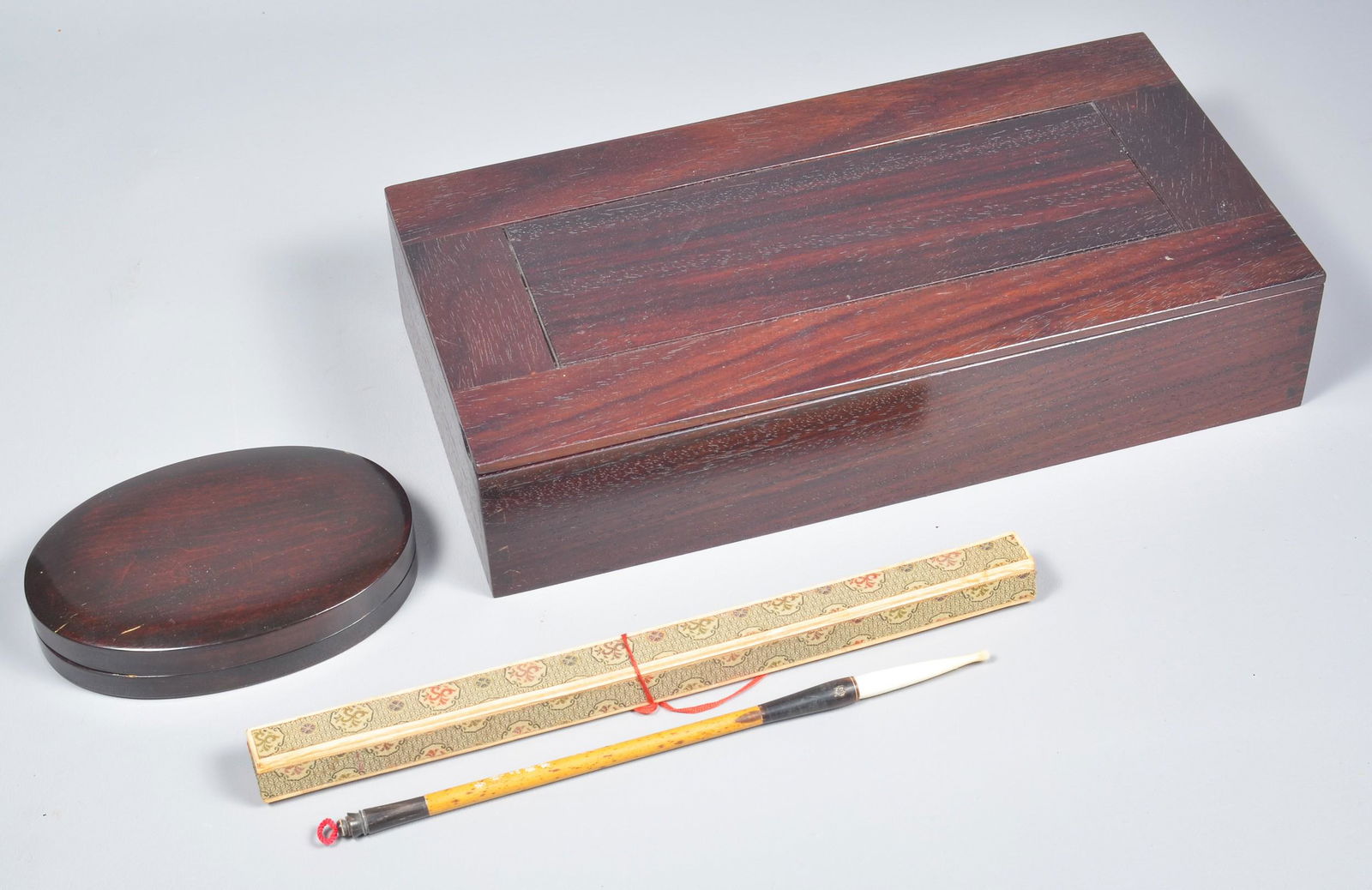 Ink Stone, Brush and Lidded Box (1 of 5)