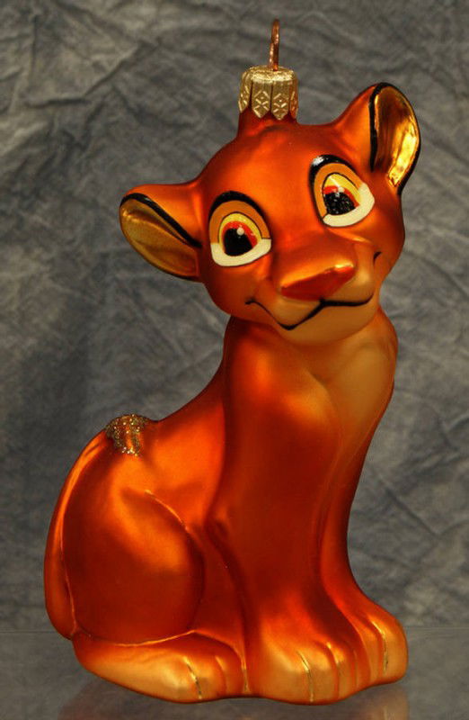 Christopher Radko, Lion King ornament: Christopher Radko, Lion King ornament