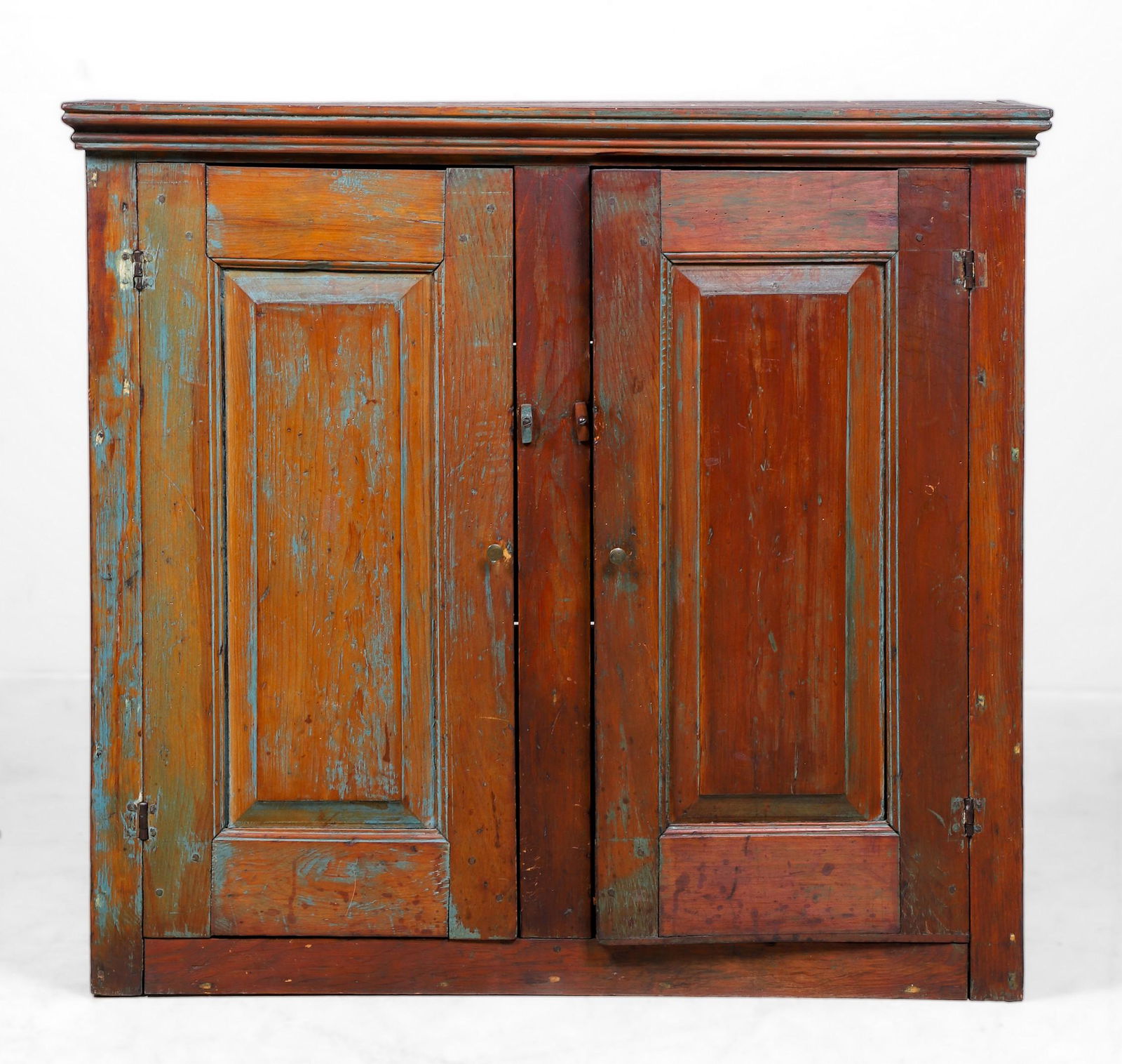 Pine 2 Door Hanging Cupboard (1 of 4)