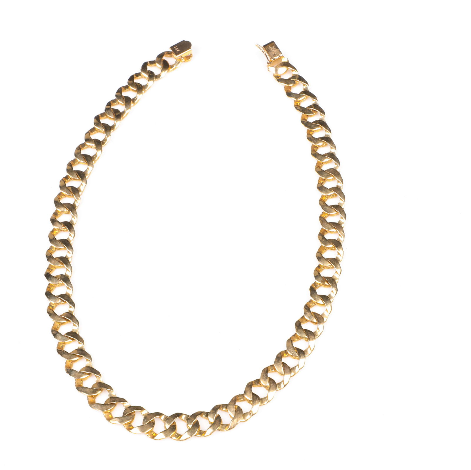 14K Nugget Link Chain (1 of 6)