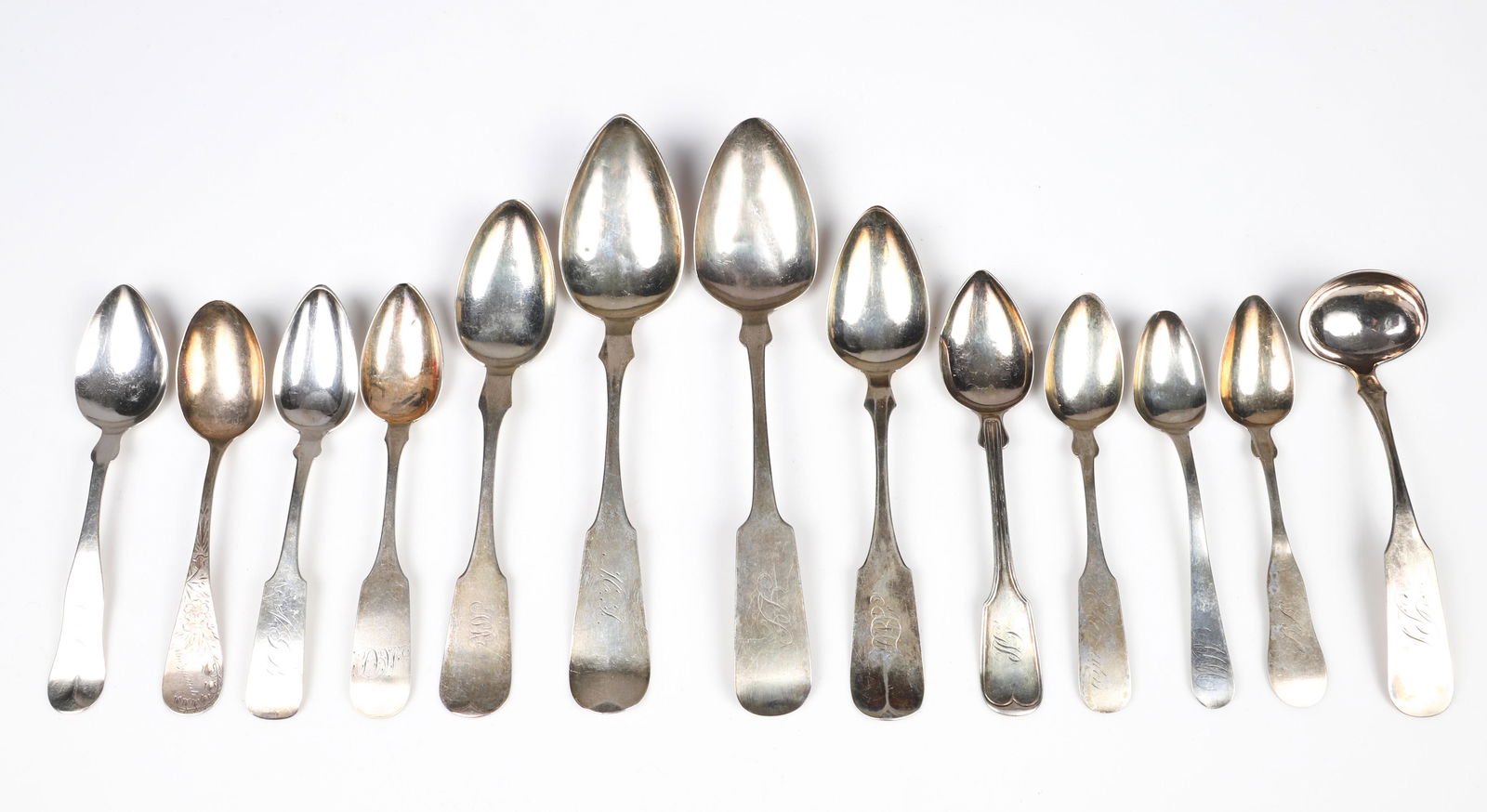 (13) Coin Silver Spoons, 8.955 (1 of 6)