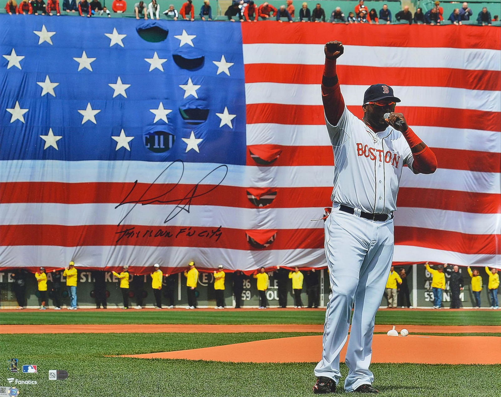 David Ortiz Signed Color Photo (1 of 7)