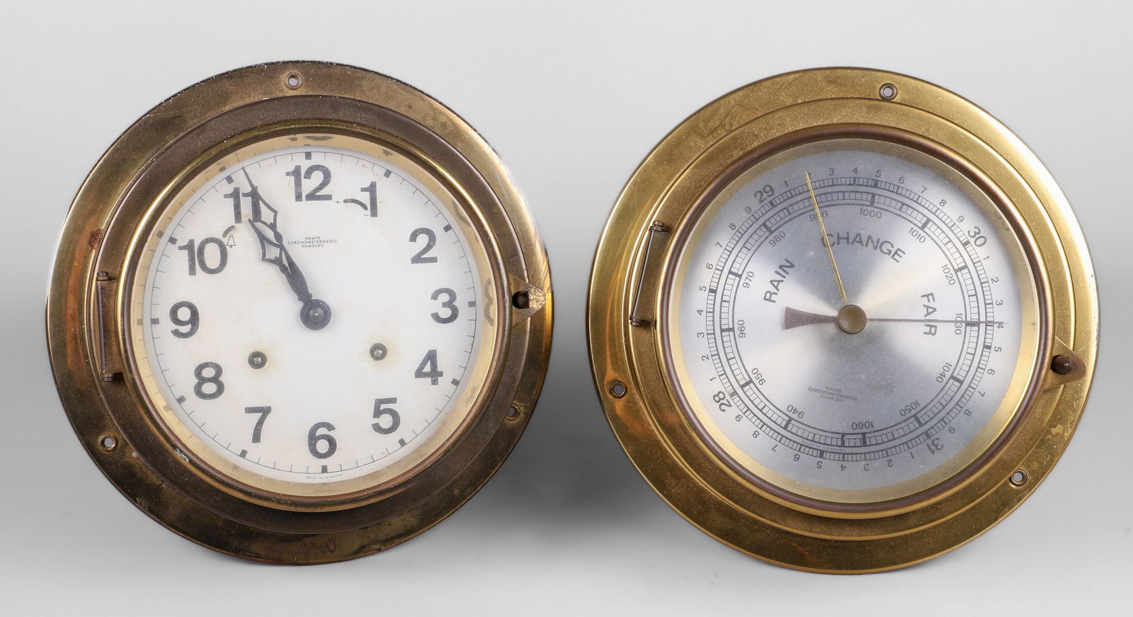 Wempe Ships Clock & Barometer (10167) on Mar 22, 2022 William Bunch