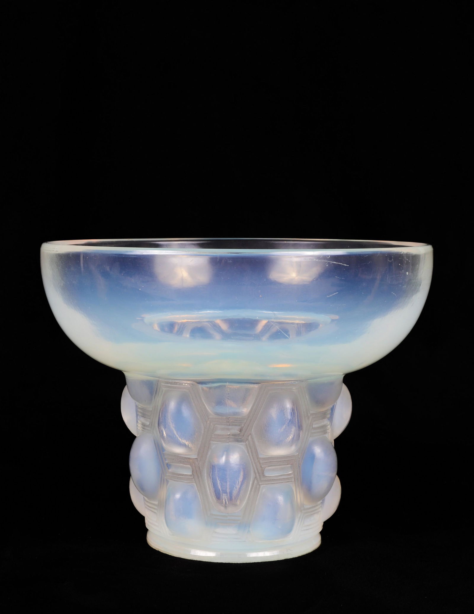 R. Lalique Beautreillis Opalescent Vase (1 of 5)