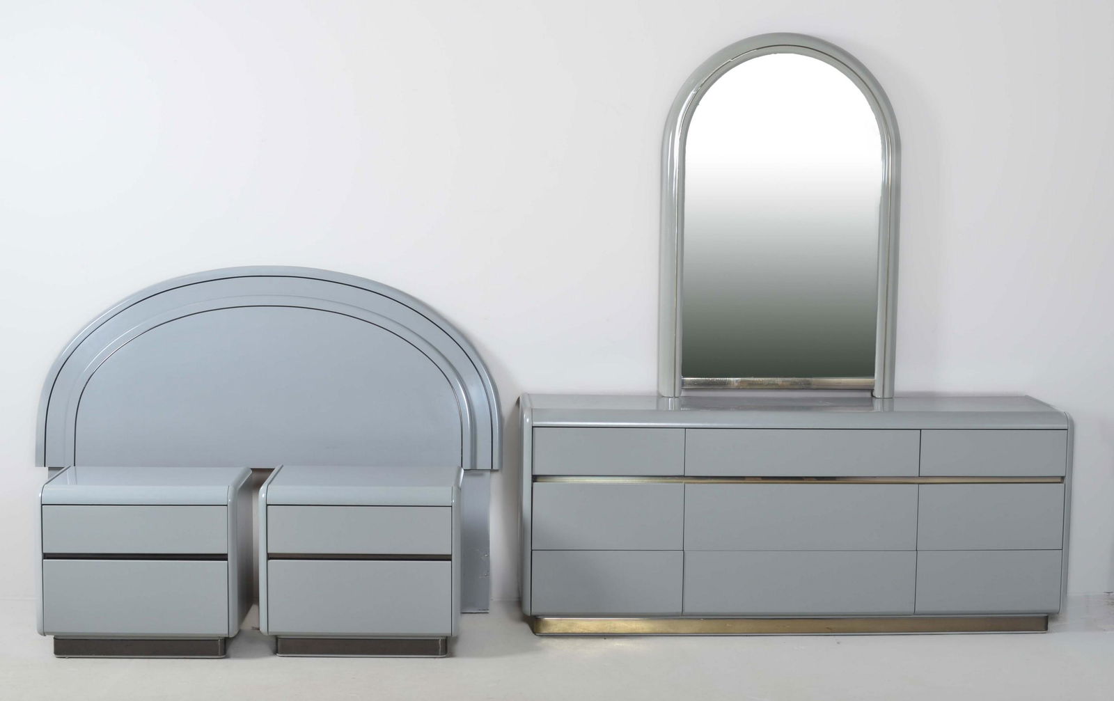 (5) pc Lane Deco style bedroom set (1 of 5)