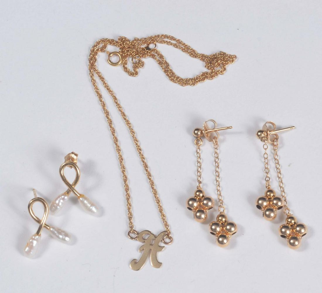 14K Yellow Gold Jewelry (1 of 4)