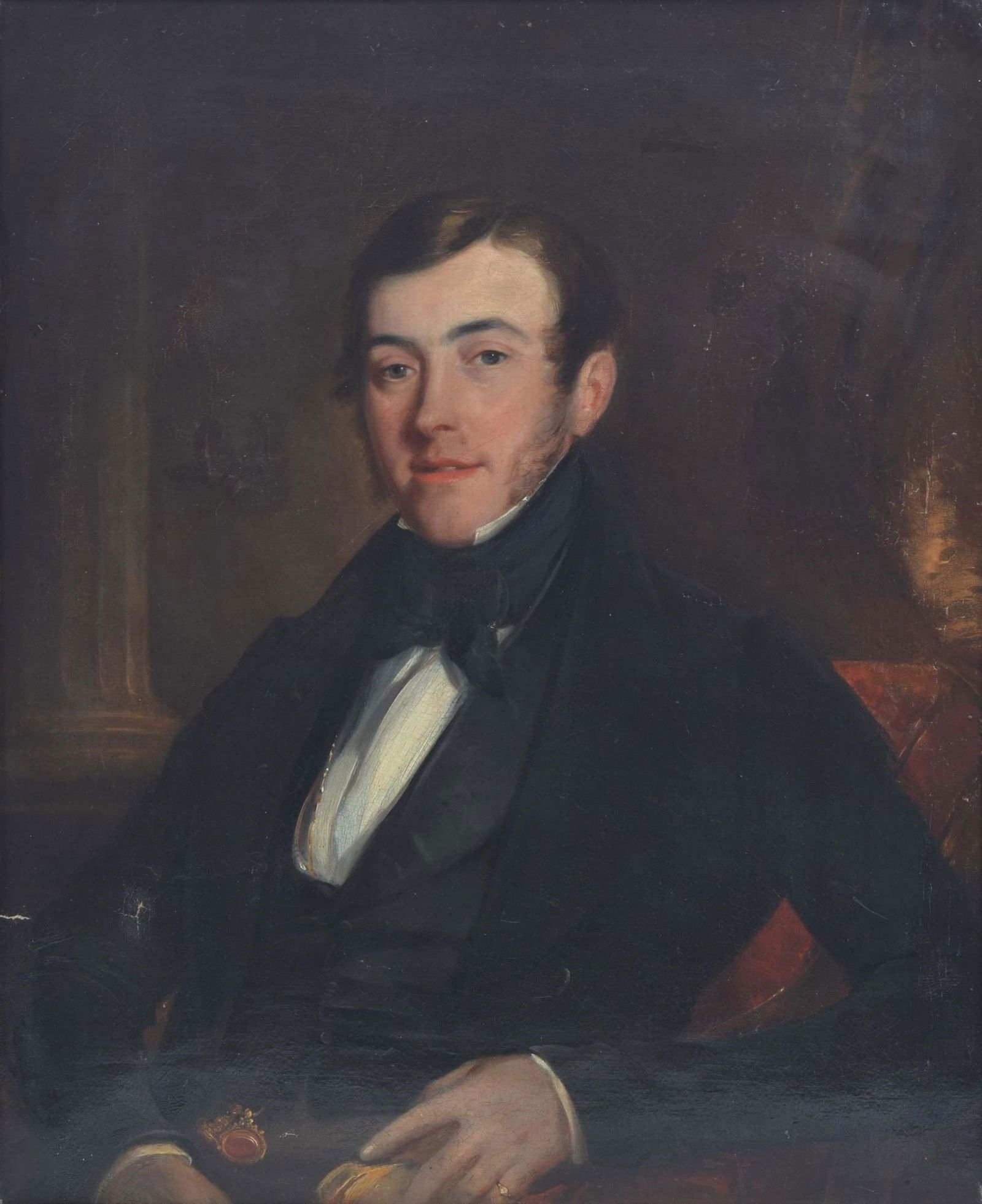 19th C Portrait of Ellis Clark (1 of 9)
