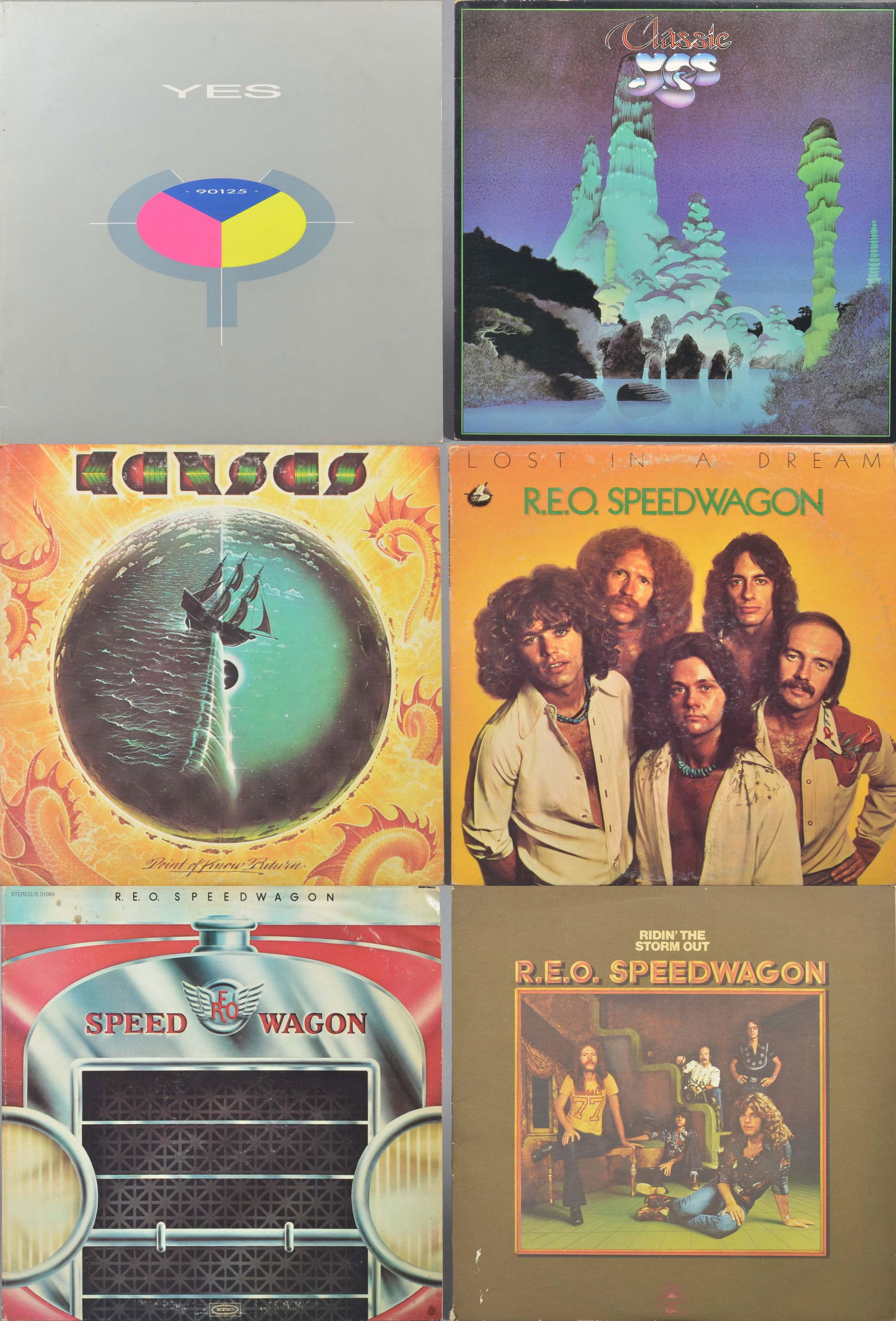 (6) Vintage Record Albums (1 of 4)