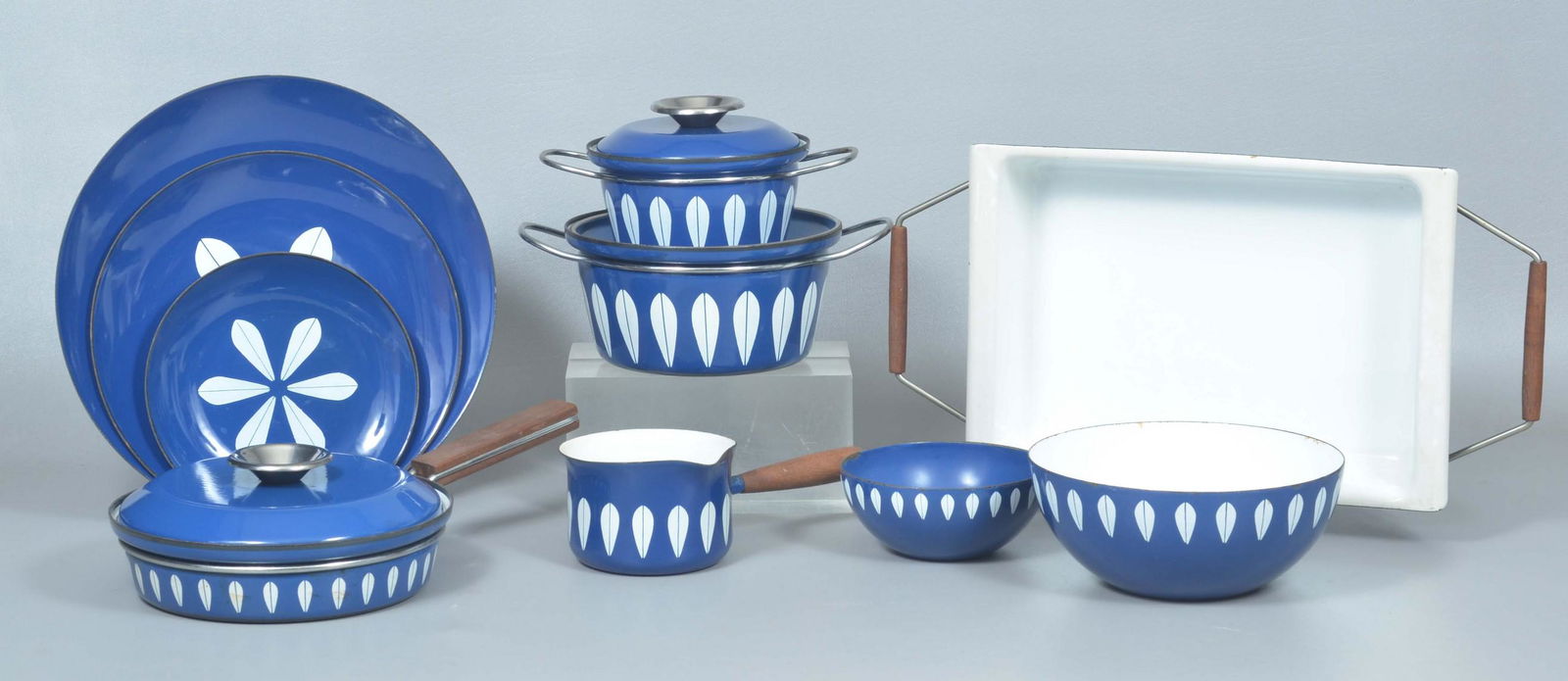 (10) Pcs Cathrineholm Enamel Cookware (1 of 7)