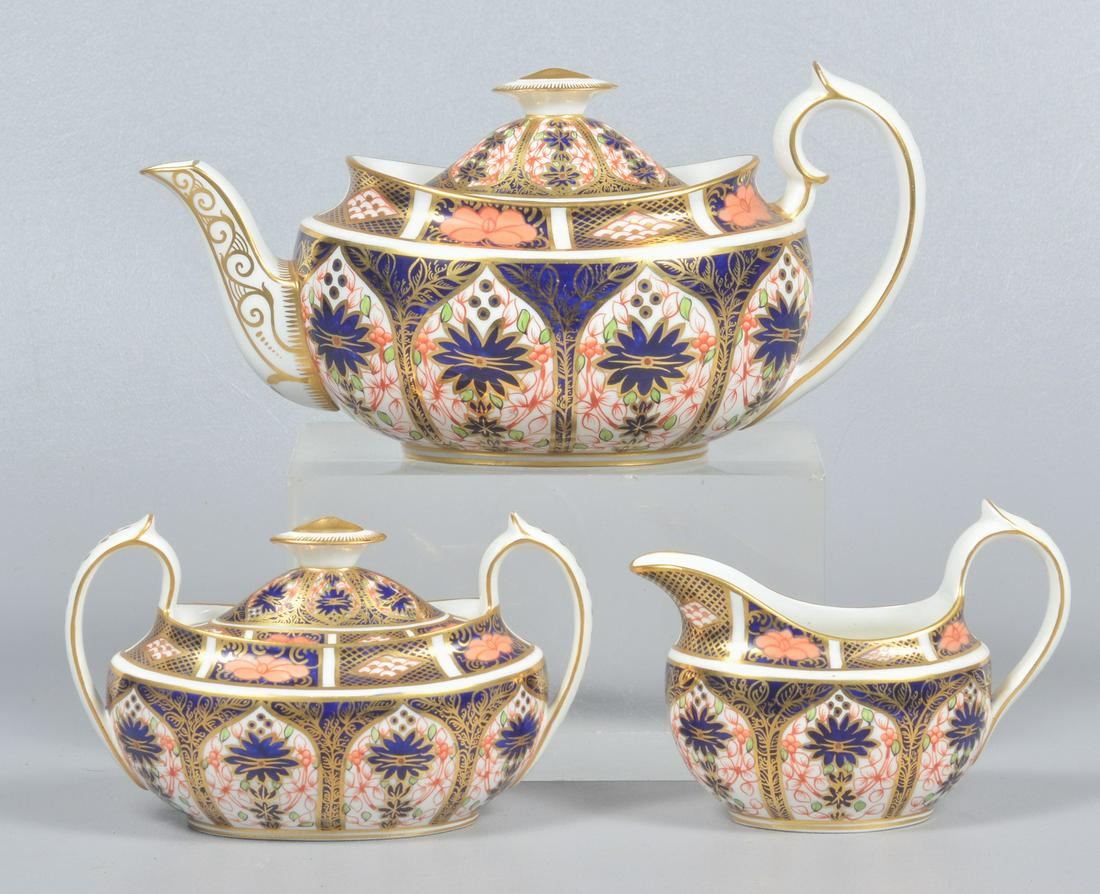 (3) Piece Royal Crown Derby Imari Tea Set (1 of 5)