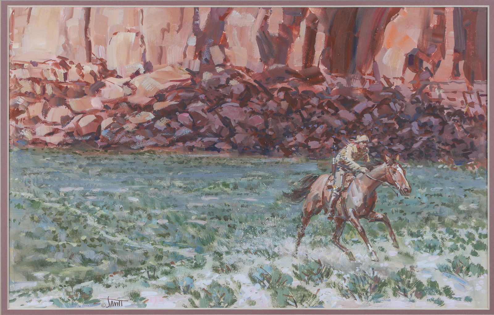 Sam Savitt "Pony Express" (1 of 3)