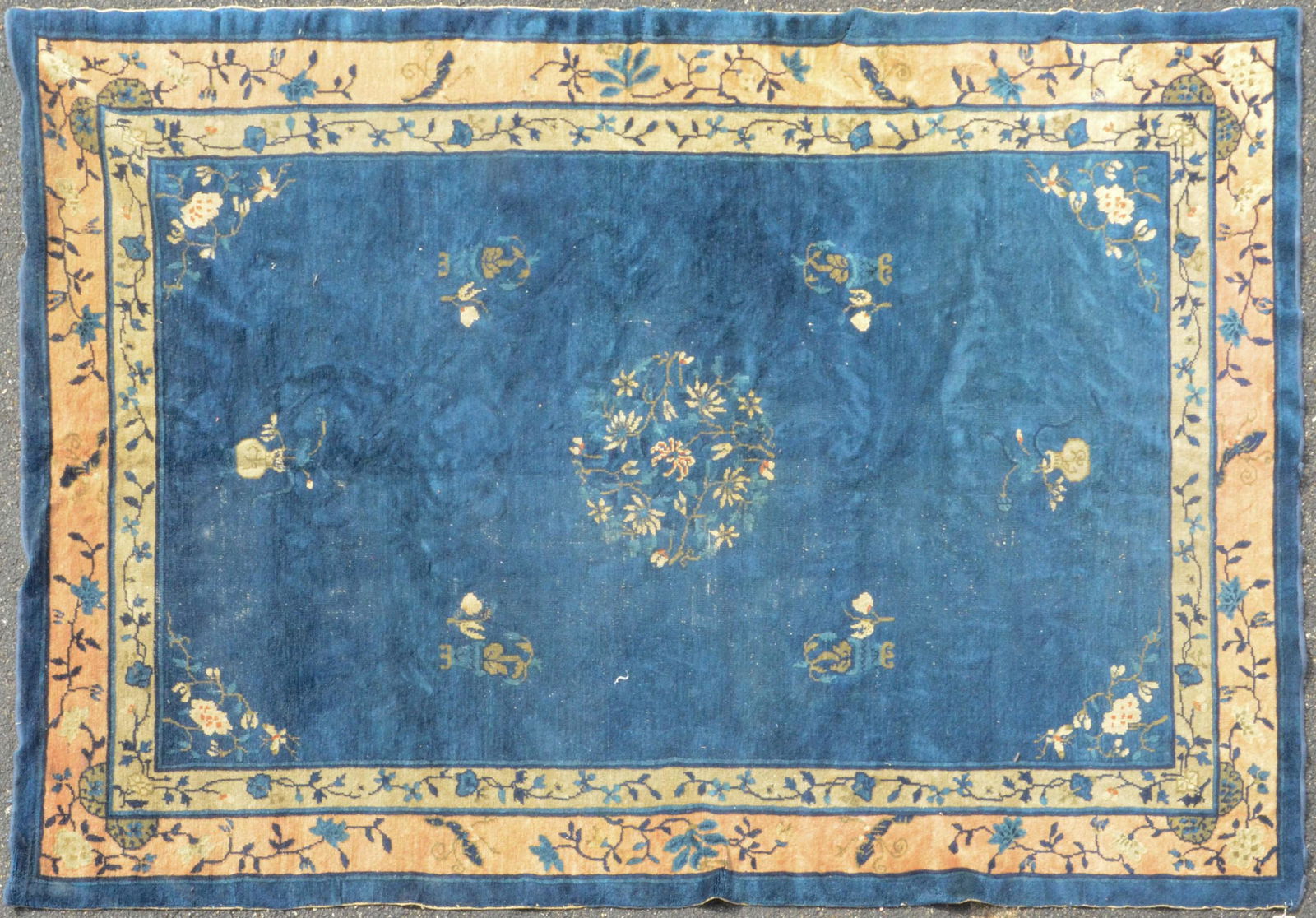 6' X 8'8" Antique Chinese Peking Rug (1 of 9)