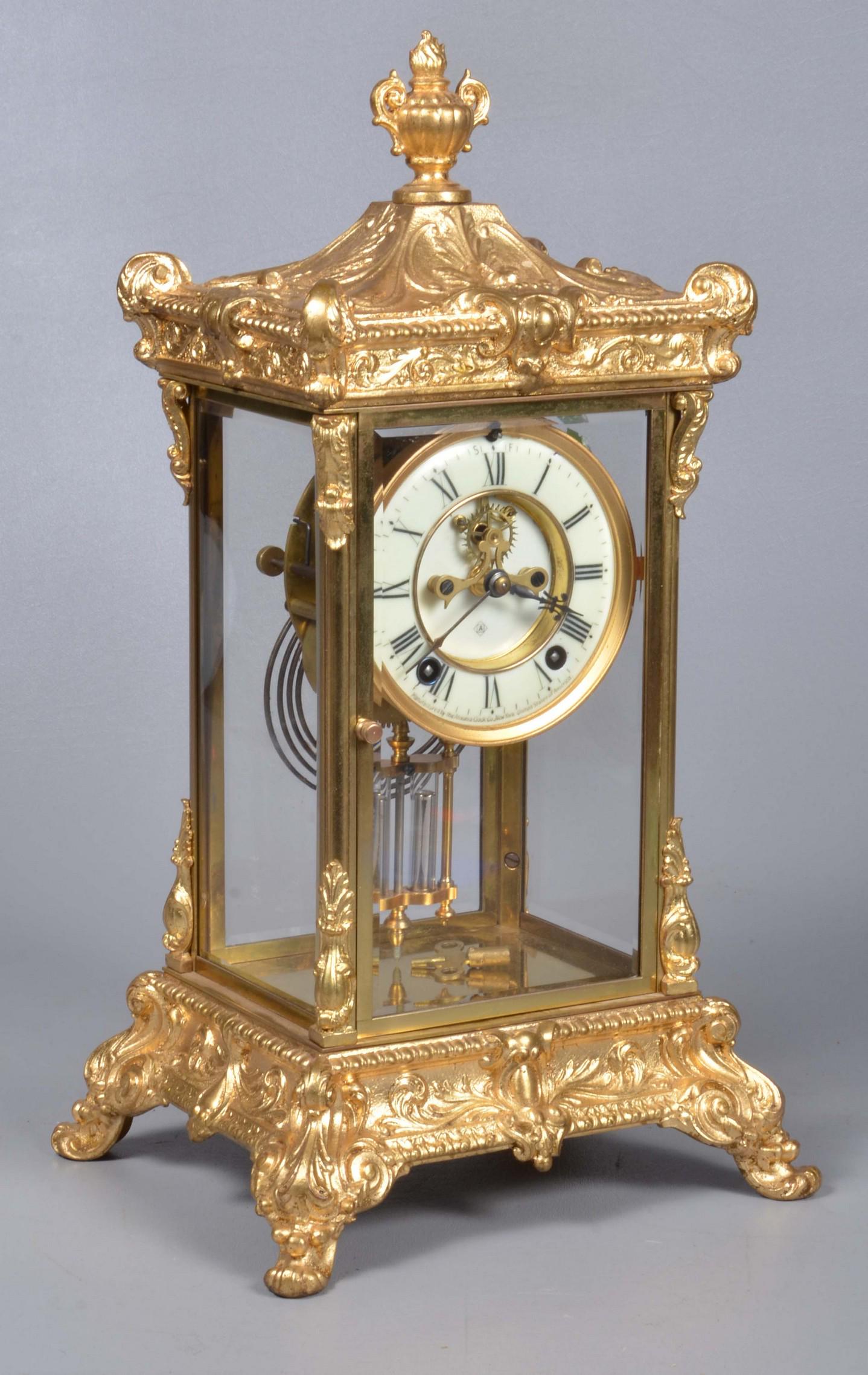 Ansonia Crystal Regulator Clock (1 of 6)