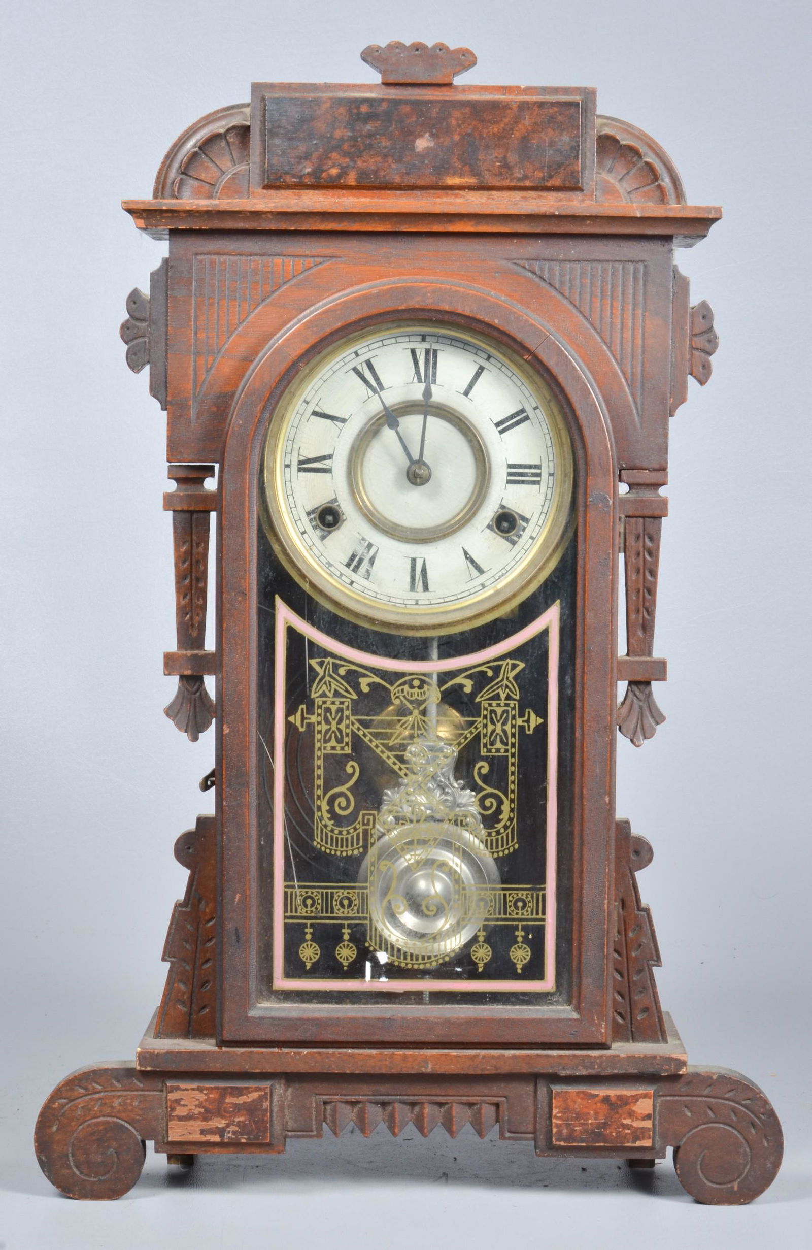 New Haven 8-Day Striking Clock (1 of 5)