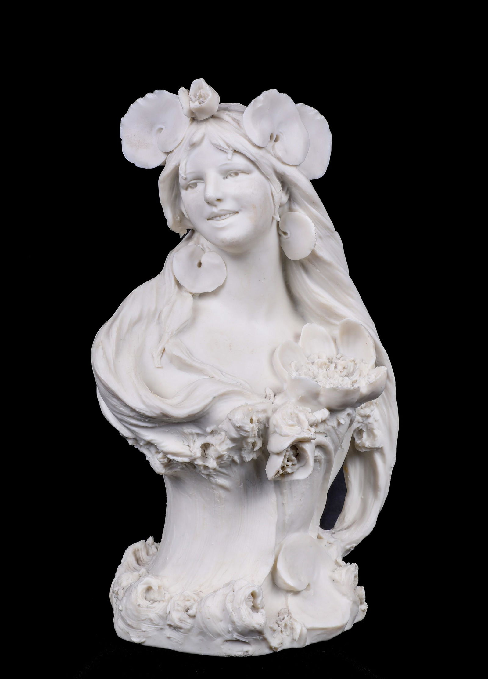 Royal Dux Porcelain Bust (1 of 3)