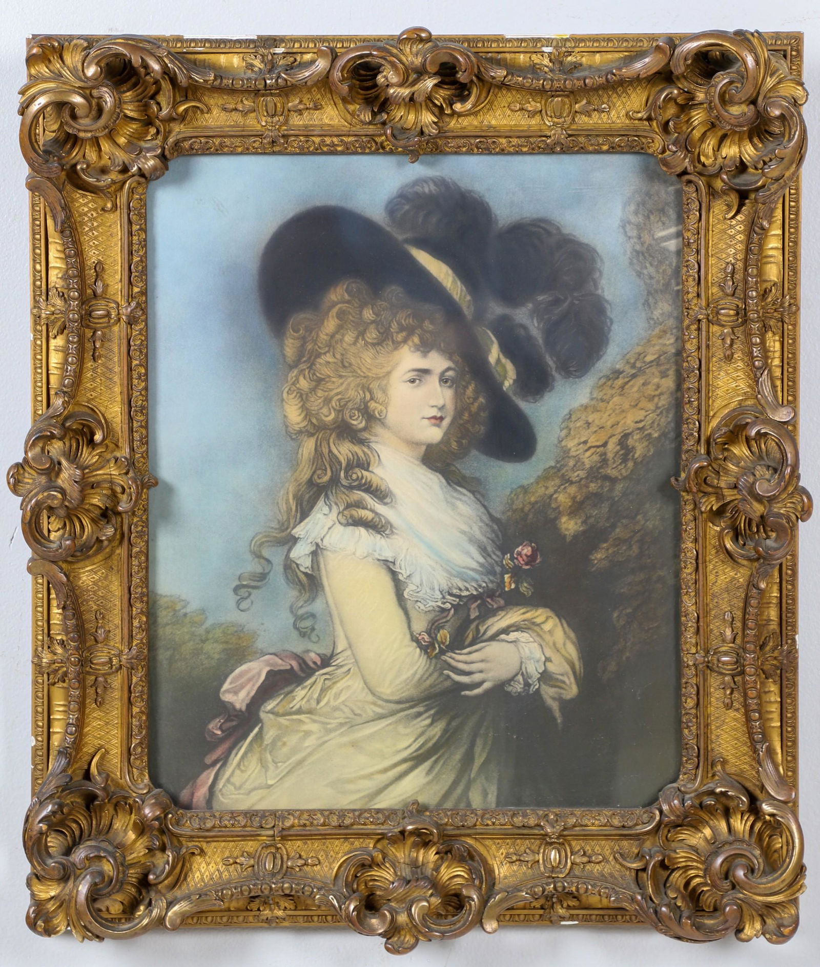 19th C Giltwood and Gesso Picture Frame (1 of 3)