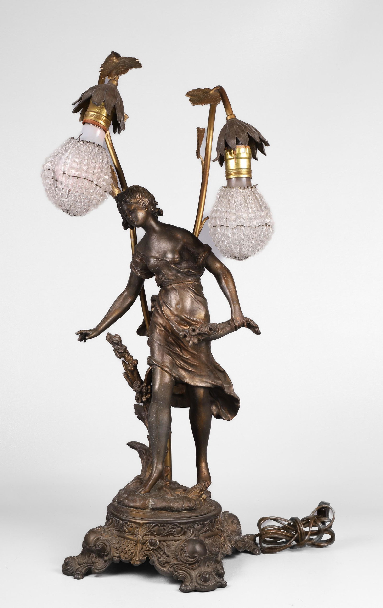 French Style Figural Table Lamp (1 of 4)