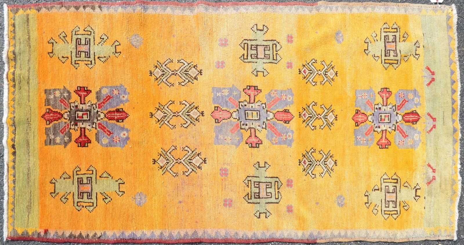3'8" X 7' Semi-Antique Turkish Rug (1 of 5)