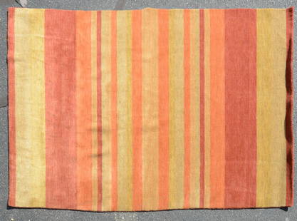 5'6' X 8'8" Pakistan Gabbeh Rug: 5'6' X 8'8" Pakistan Gabbeh Rug, circa 1970, fading, please see photos for any specific condition concerns.