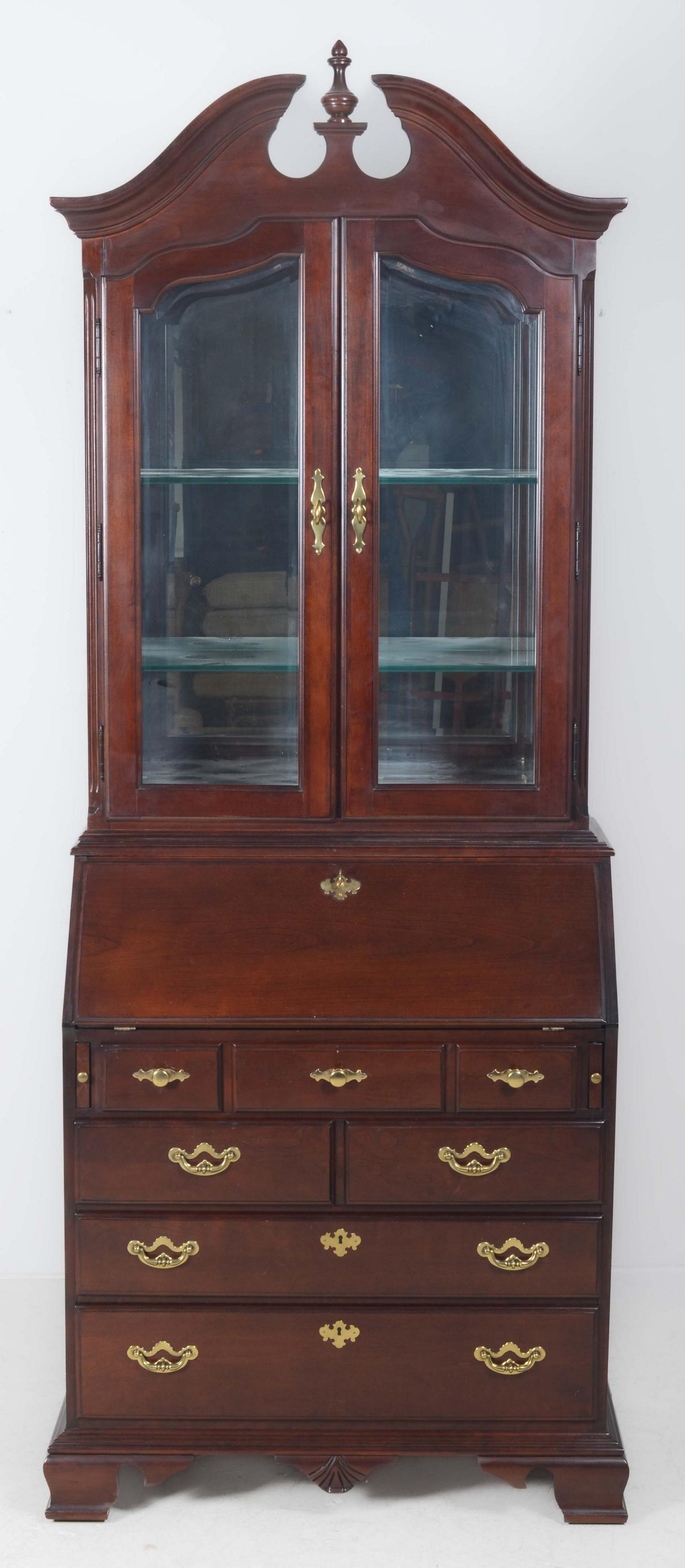 Thomasville mahogany 2-pc secretary desk (1 of 4)
