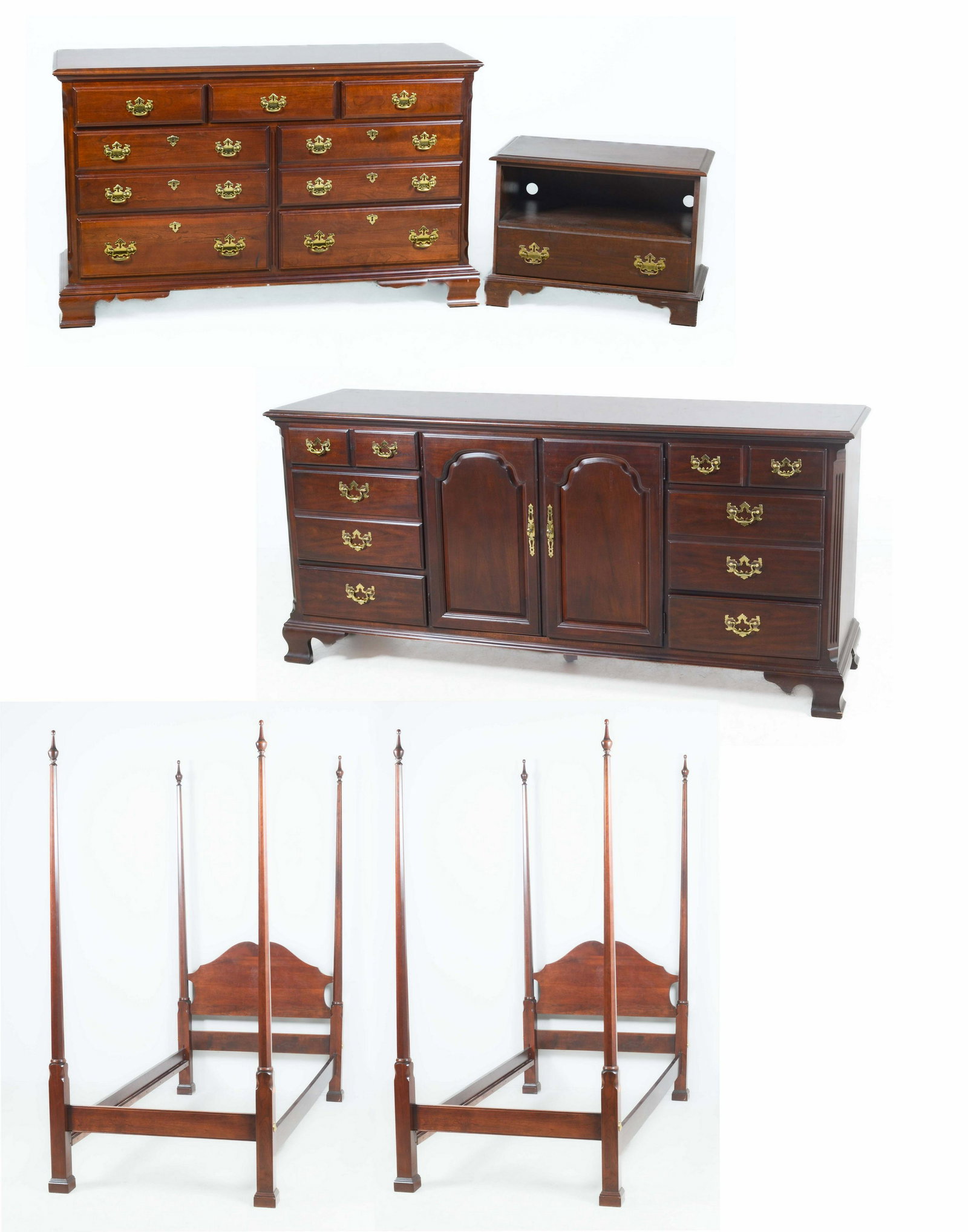 (6) pc Pennsylvania House cherry bedroom set (1 of 11)