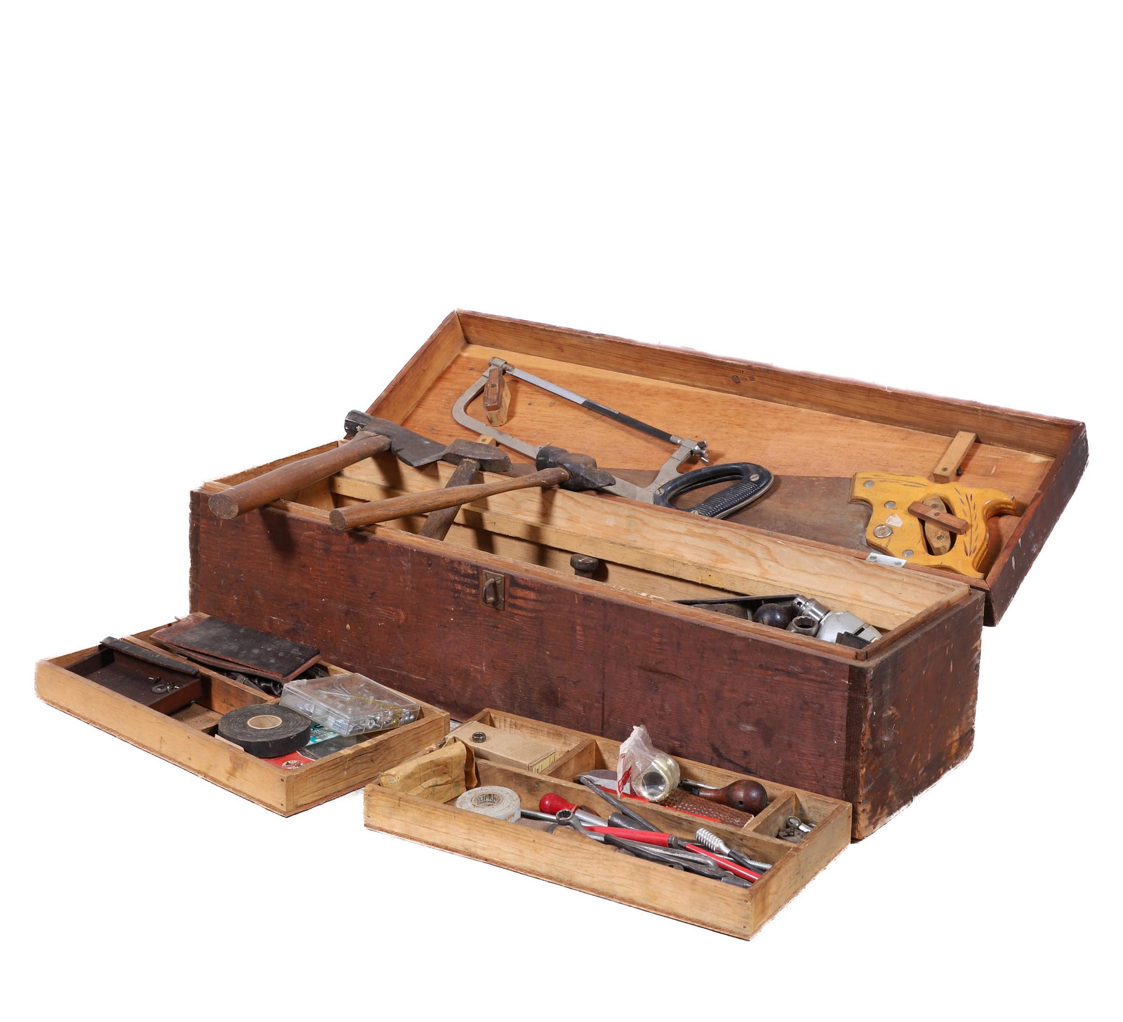 Primitive pine toolbox (1 of 4)