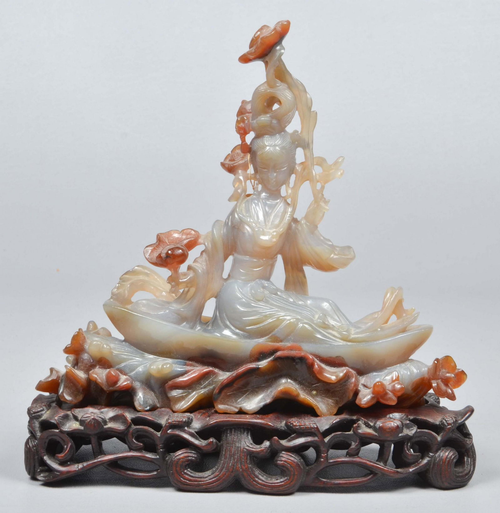 Chinese Carved Stone Figure (1 of 4)