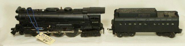 Lionel engine & tender #2065: Lionel engine & tender #2065