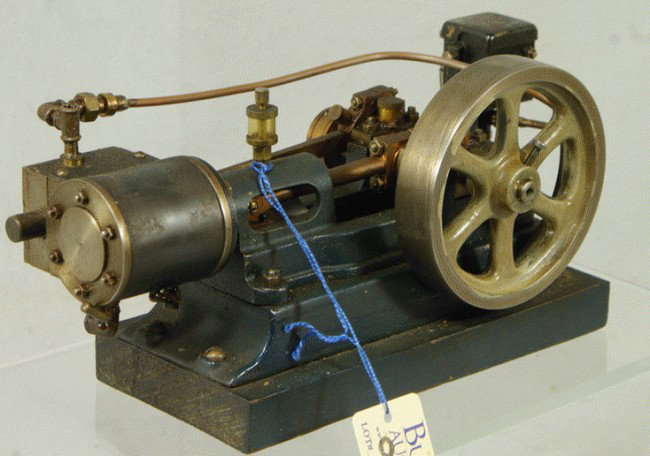 Stuart Steam Model Engine, 9" long: Stuart Steam Model Engine, 9" long