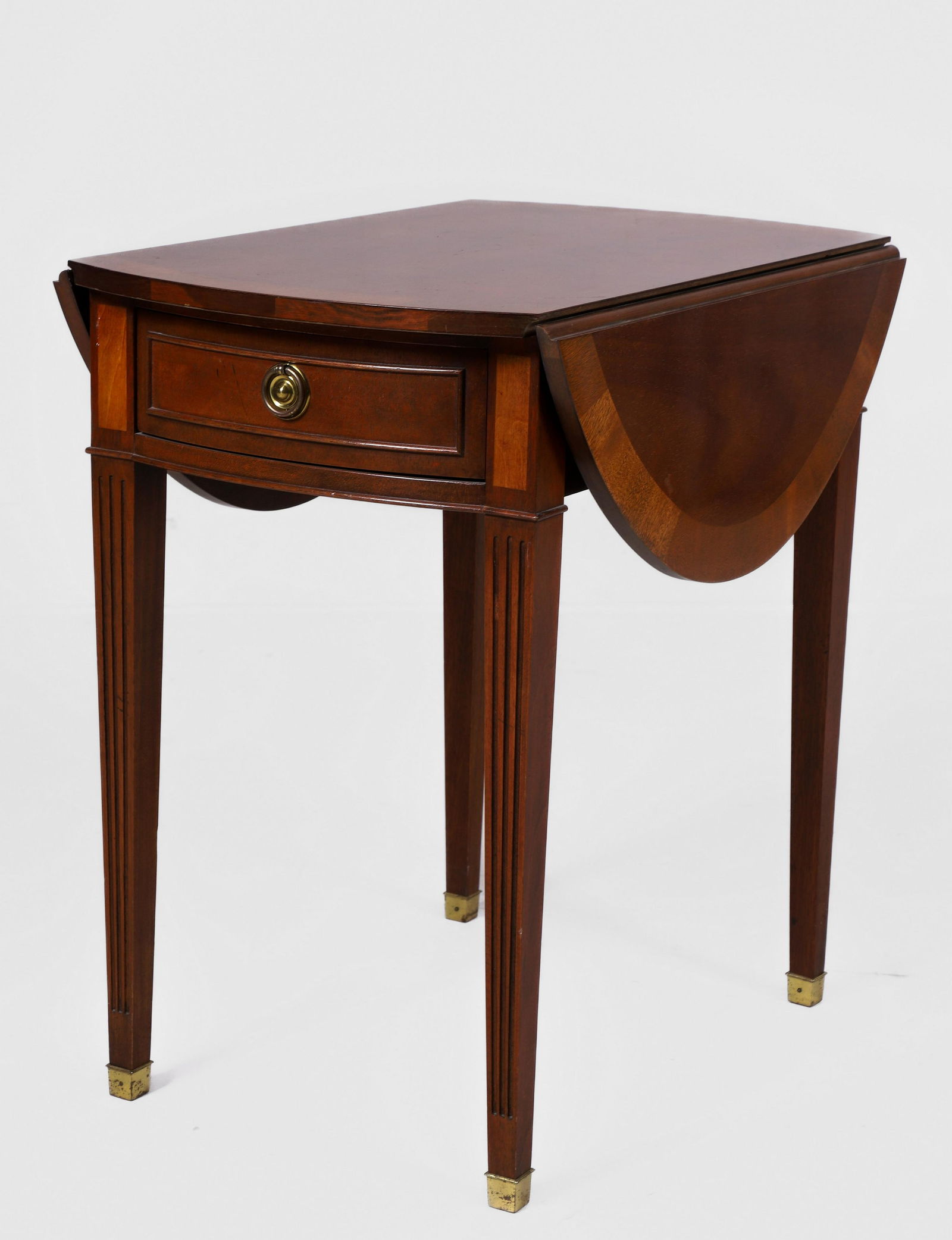 Baker Federal style dropleaf table (1 of 4)