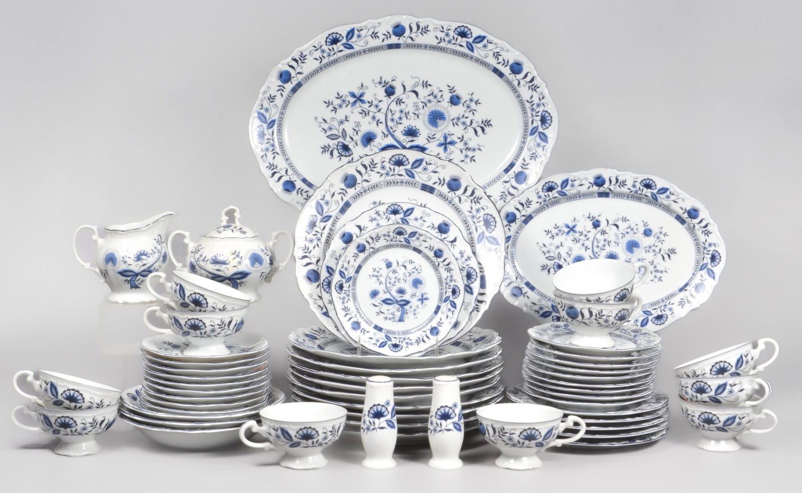 (56) Pc Sone Blue Onion Dinnerware Set (1 of 8)