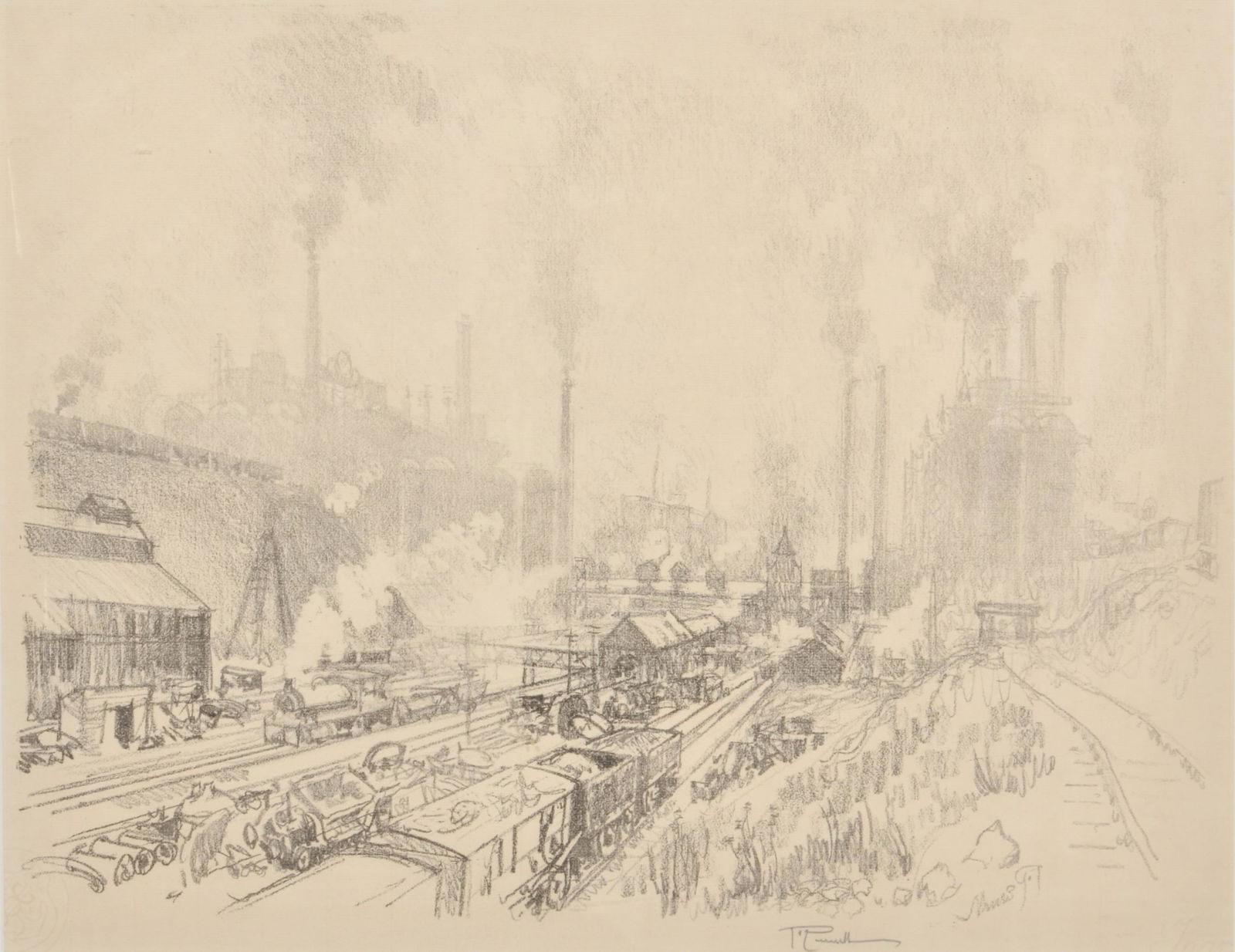 Joseph Pennell "In the Land of Iron and Steel" (1 of 3)