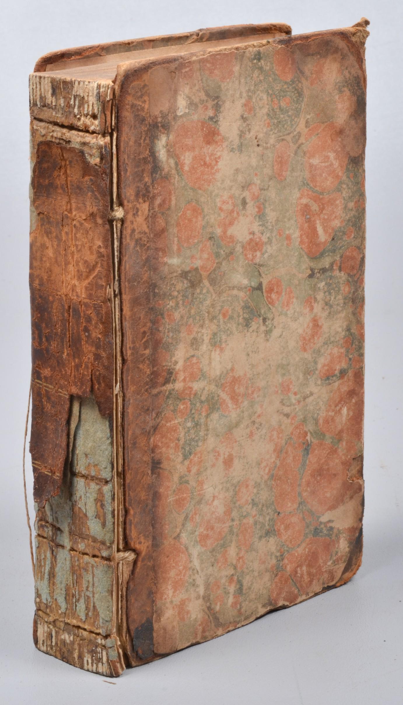 Bound volume of The American Museum, 1789: A bound volume of the Philadelphia-based magazine The American Museum for July-December, 1789.
