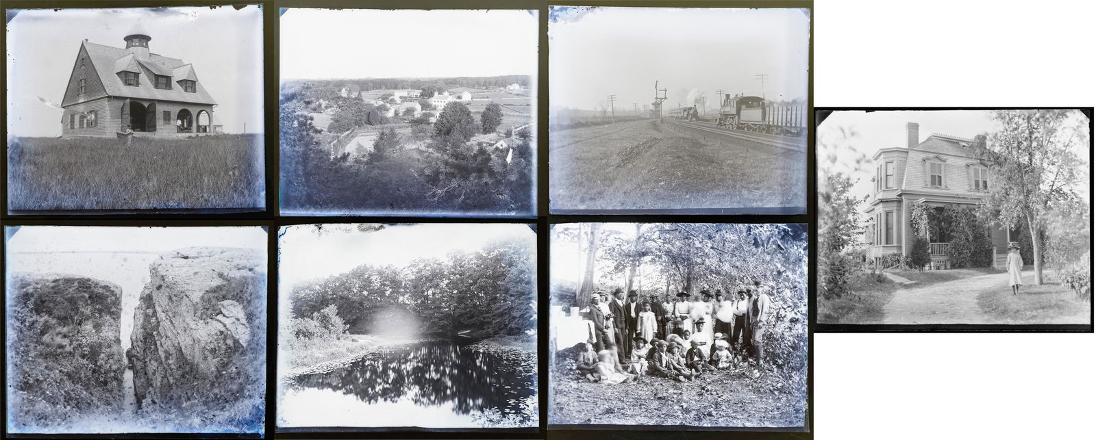 (8) Plate Glass Slide Negatives (1 of 8)