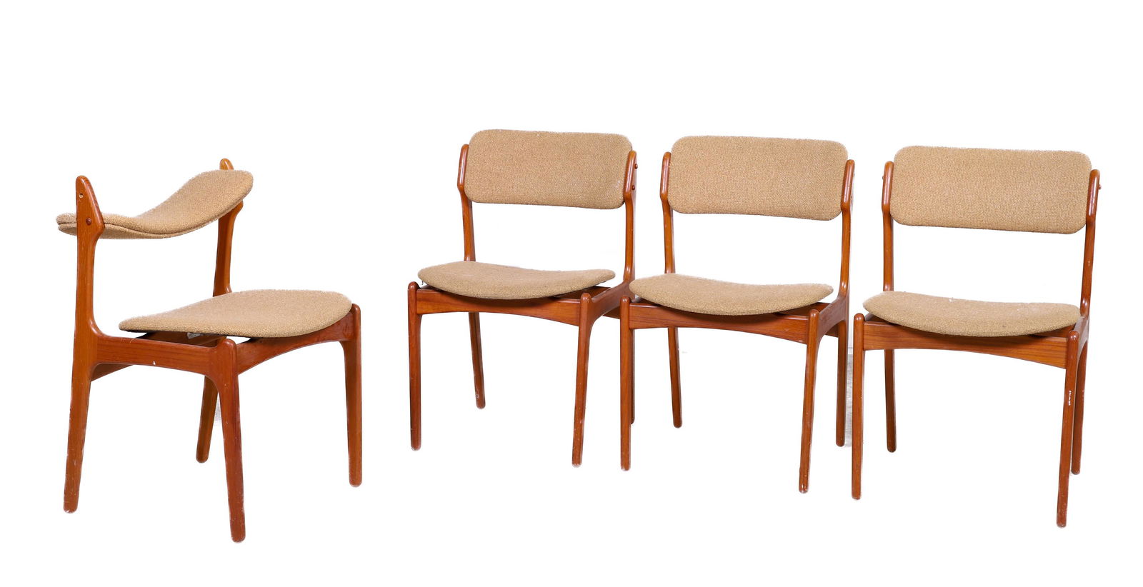 (4) Erik Buch for OD Mobler teak dining chairs (1 of 4)